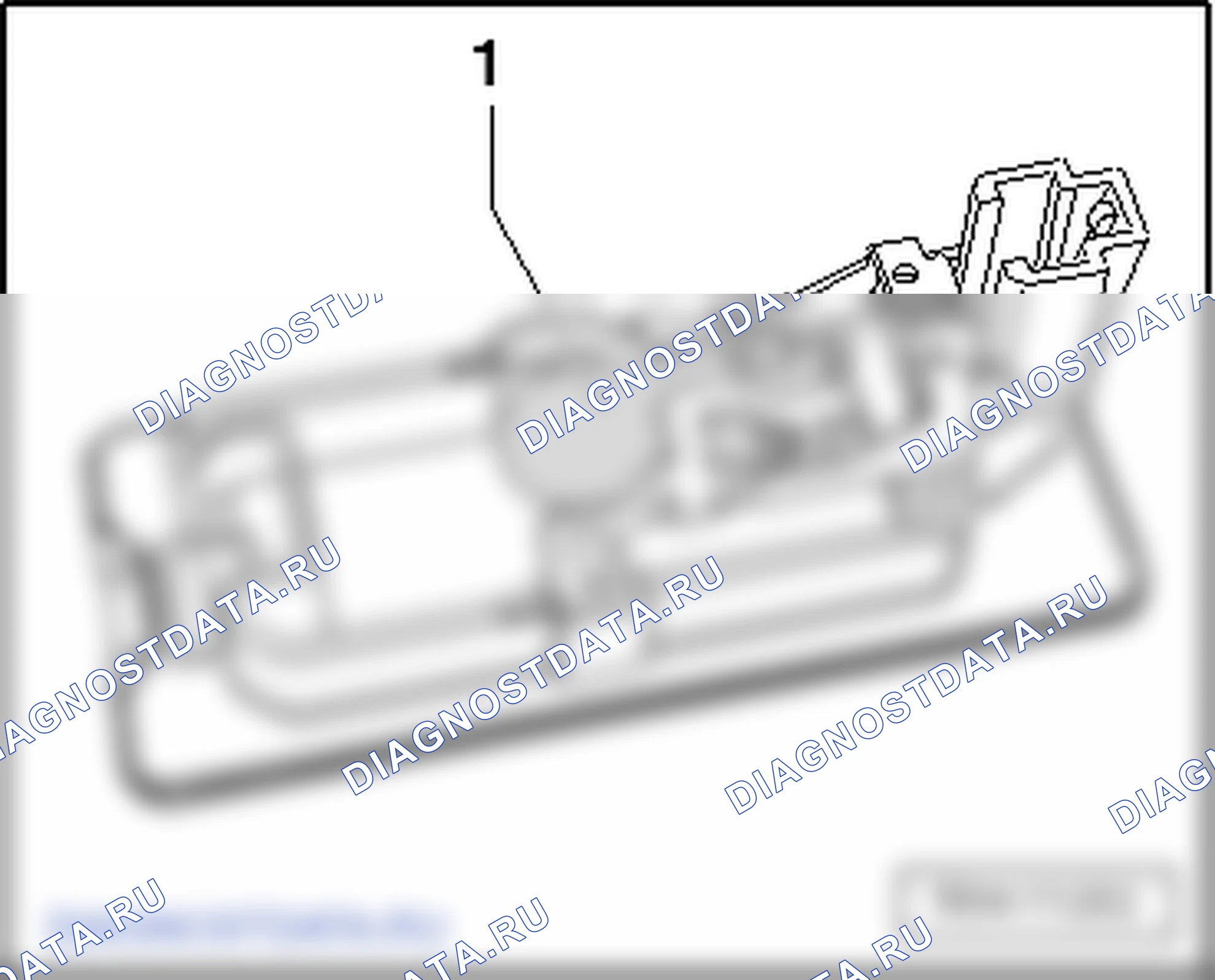 Плафон освещения номерного знака. SEAT Alhambra Ii