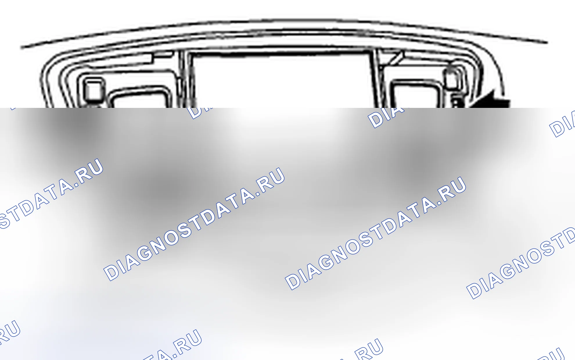 Рис. 1: ДЕМОНТАЖ. Subaru Tribeca WX рестайлинг