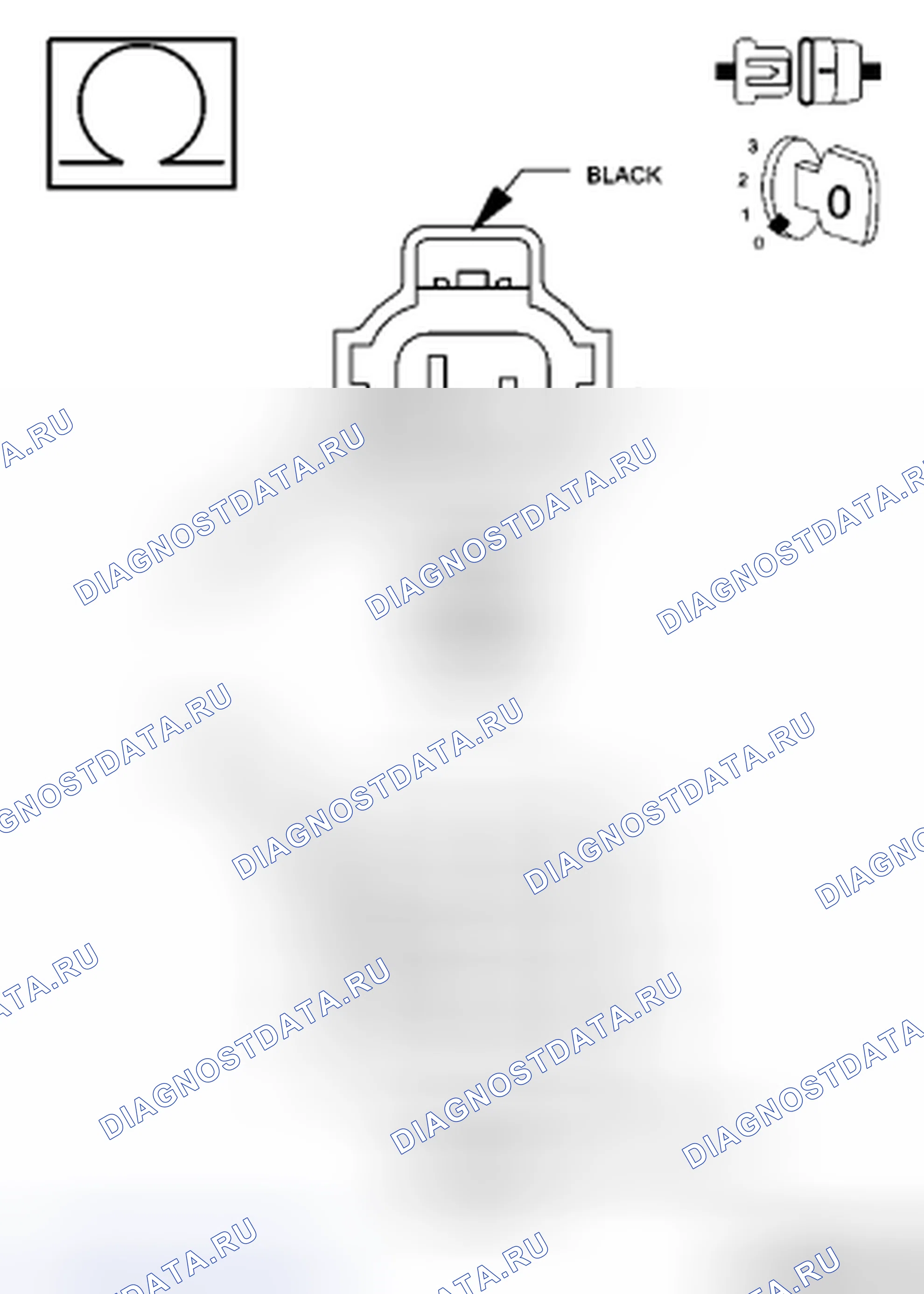 Рис. 854: Диагностический тест. Chrysler Town & Country V