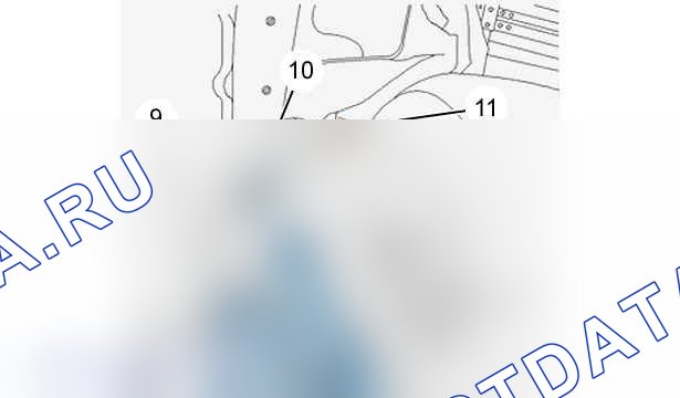 Снятие - установка: топливный бак — b3bm013d. Citroen C4 I