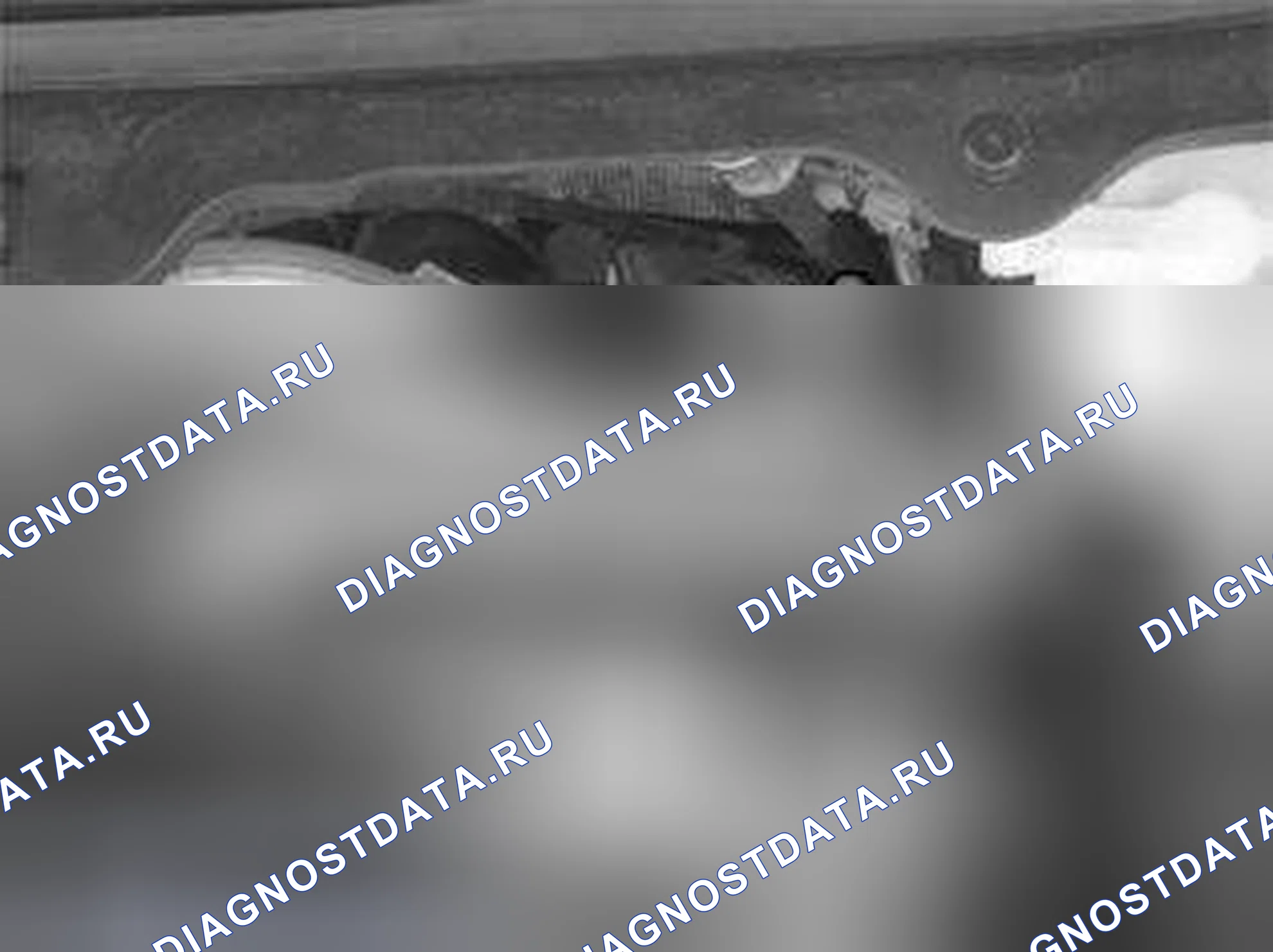 Рис. 507: Демонтаж нагнетательного трубопровода наддува. Volvo S80 I