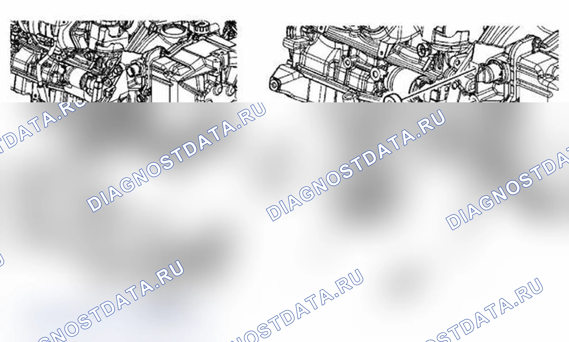 Рис. 7: Замена переднего крепления коробки передач. Pontiac G6 I final