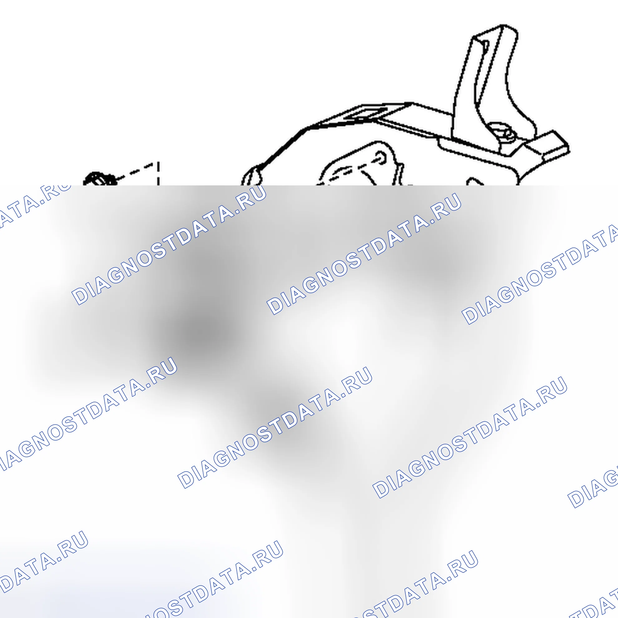 Рис. 127: ДЕМОНТАЖ. Lexus LS IV