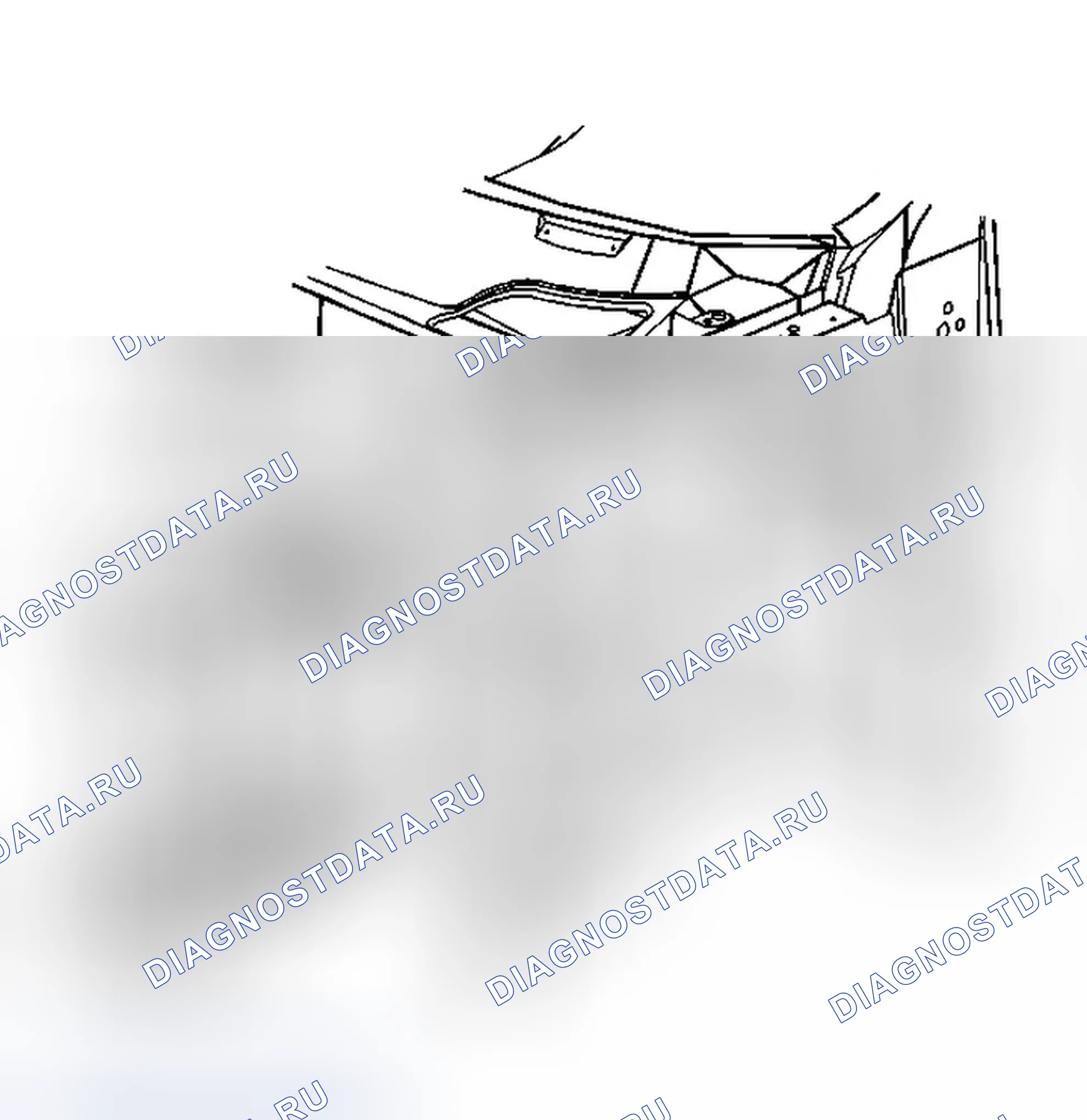 Рис. 138: Порядок демонтажа. Buick Rendezvous I
