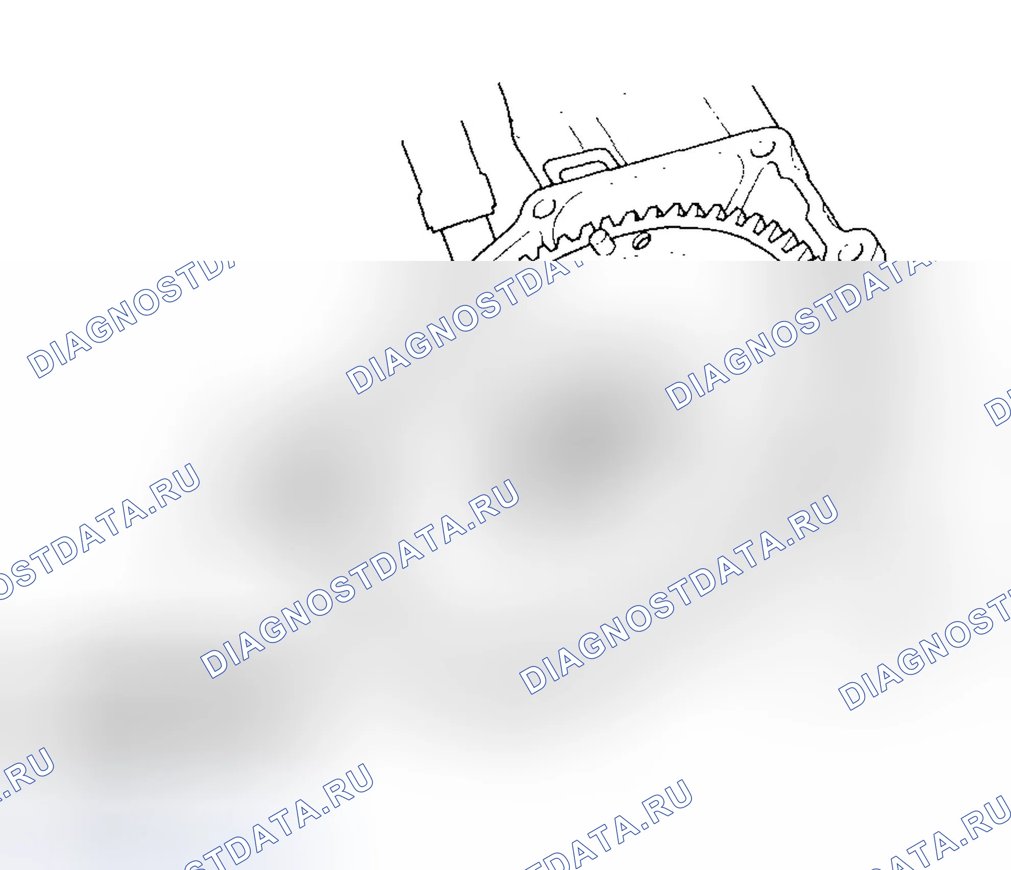 Рис. 26: Замена маховика. Honda Civic VII