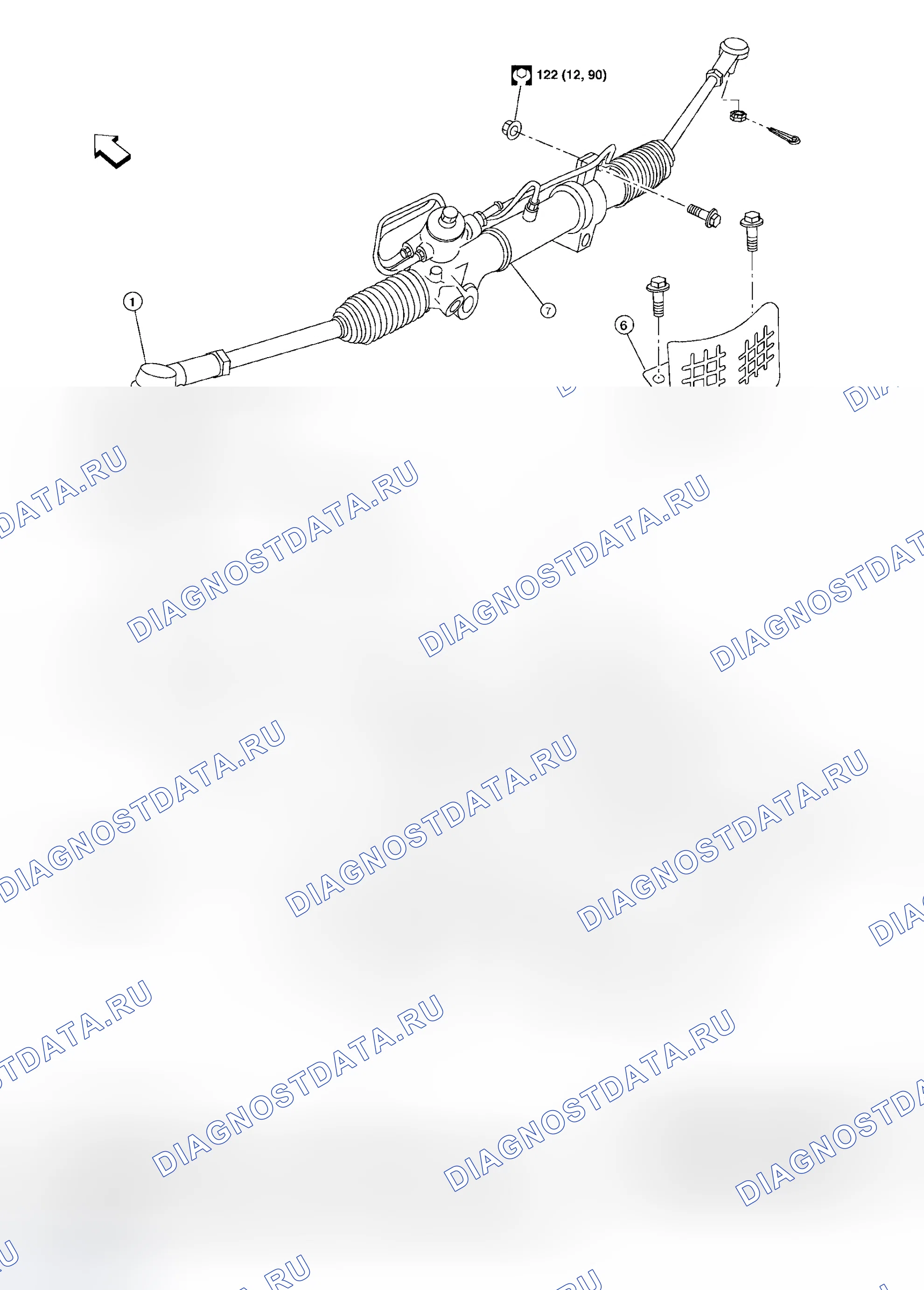 Рис. 38: Демонтаж и монтаж. Honda NSX I