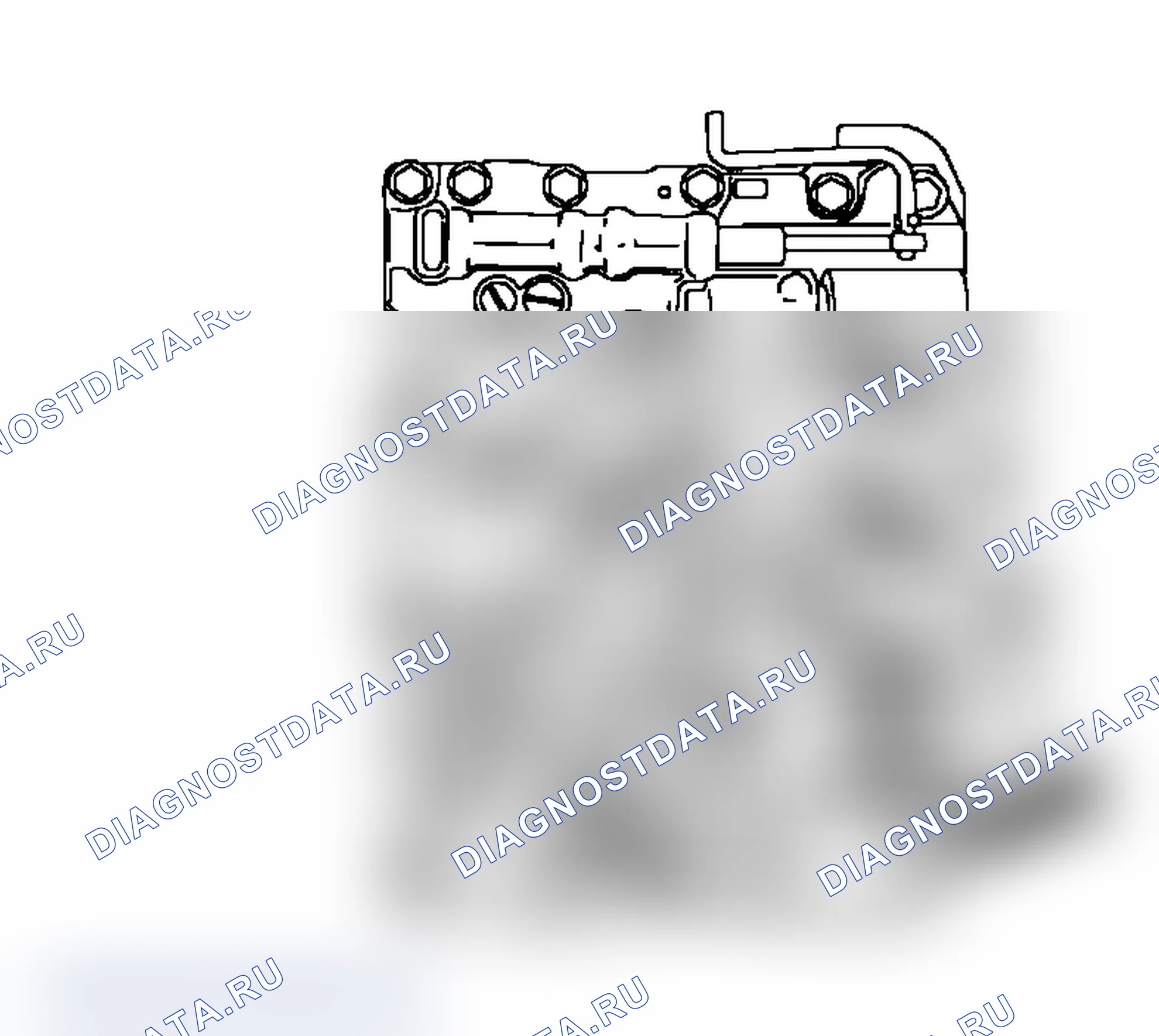 Рис. 123: Соленоид контроля давления (PCA). Ford Five Hundred I