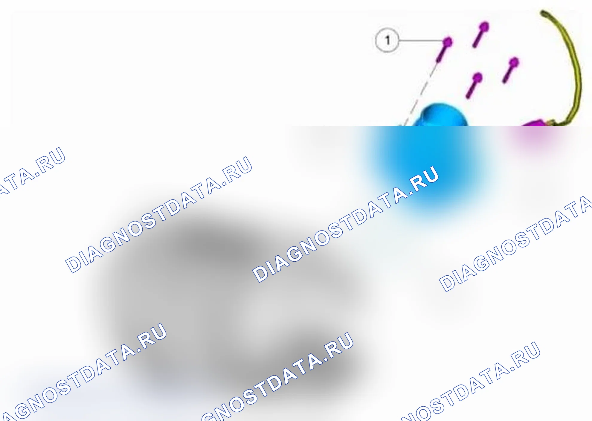 Рис. 71: Корпус дроссельной заслонки (TB) 2,0 л с прямым впрыском бензина (GDI). Ford Focus III
