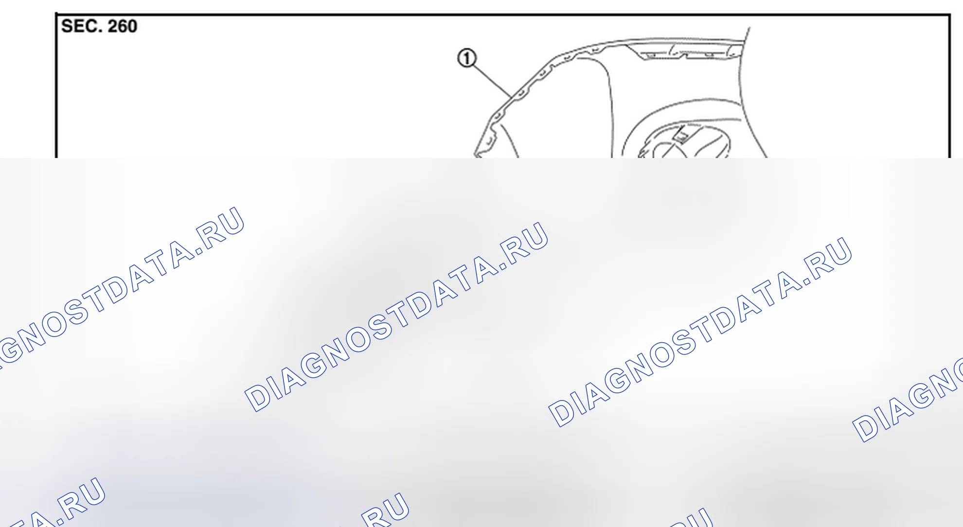 Рис. 79: Разнесенный вид. Nissan Leaf I