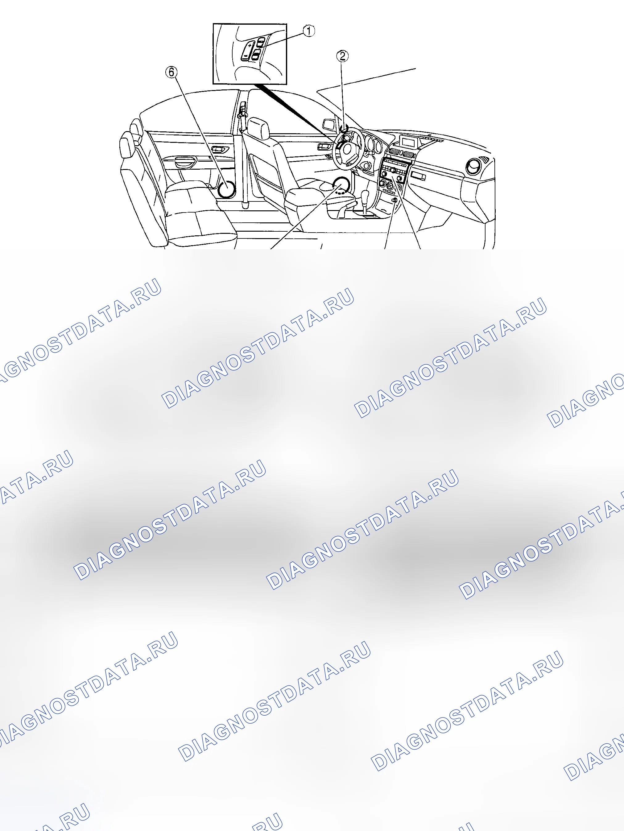 Рис. 56: Аудиосистема. Honda CR-V III рестайлинг