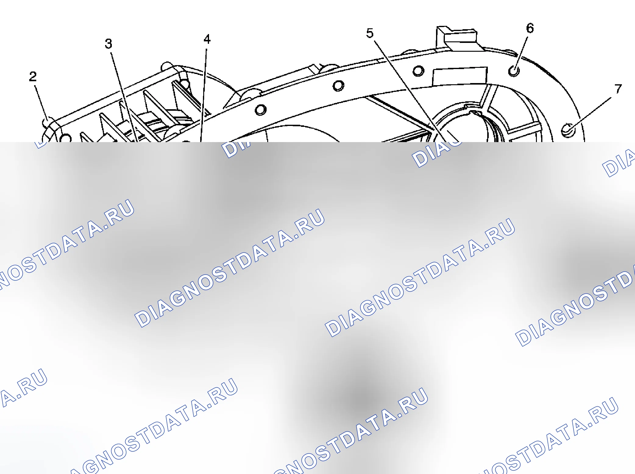 Рис. 54: Очистка и осмотр передней половины раздаточной коробки. Chevrolet TrailBlazer I рестайлинг