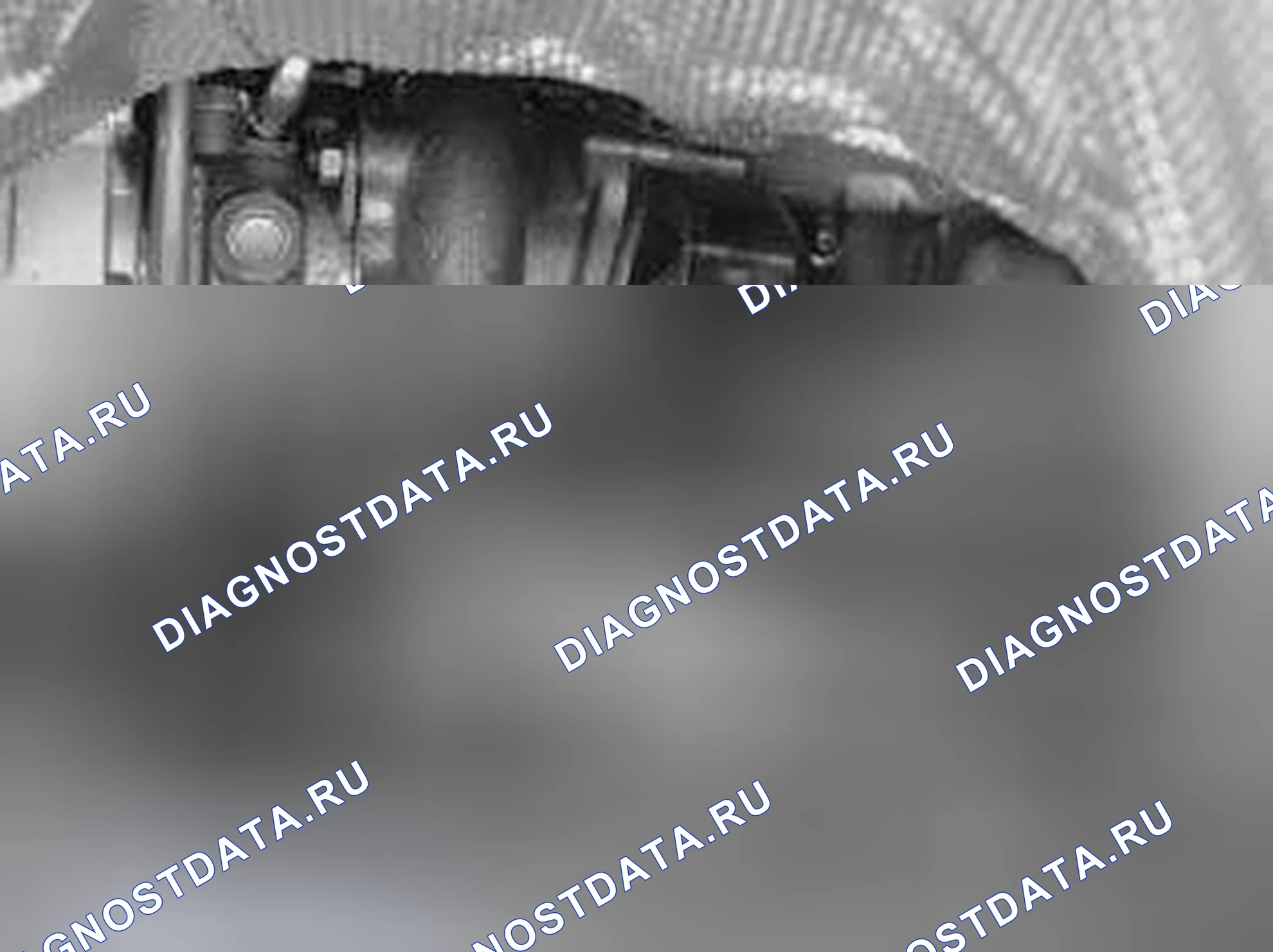 Рис. 64: Снятие опорного кронштейна. Volvo V70 II рестайлинг