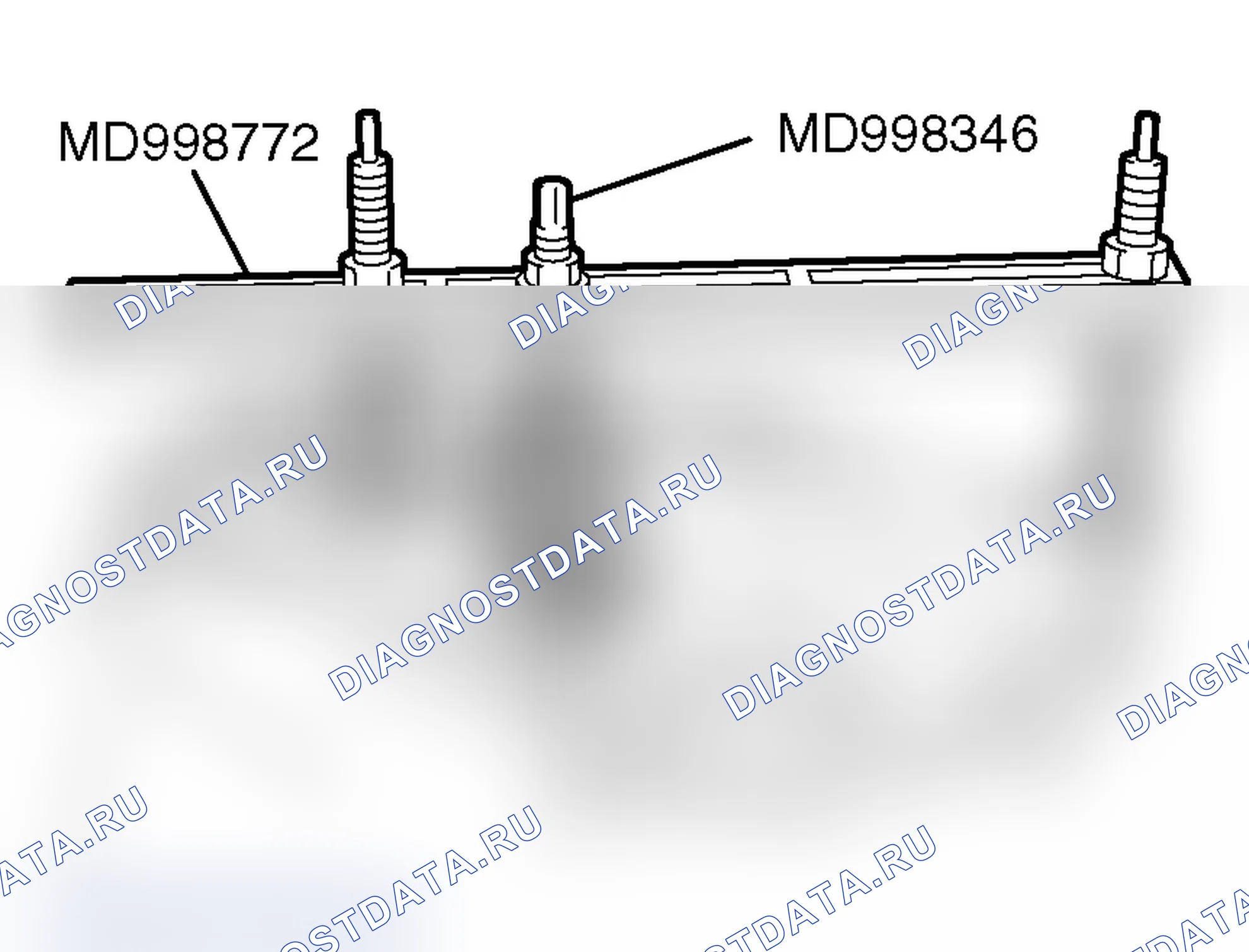 Рис. 166: <<B>> СНЯТИЕ НАРУЖНОЙ ОБОЙМЫ. Mitsubishi Lancer Ralliart IX рестайлинг
