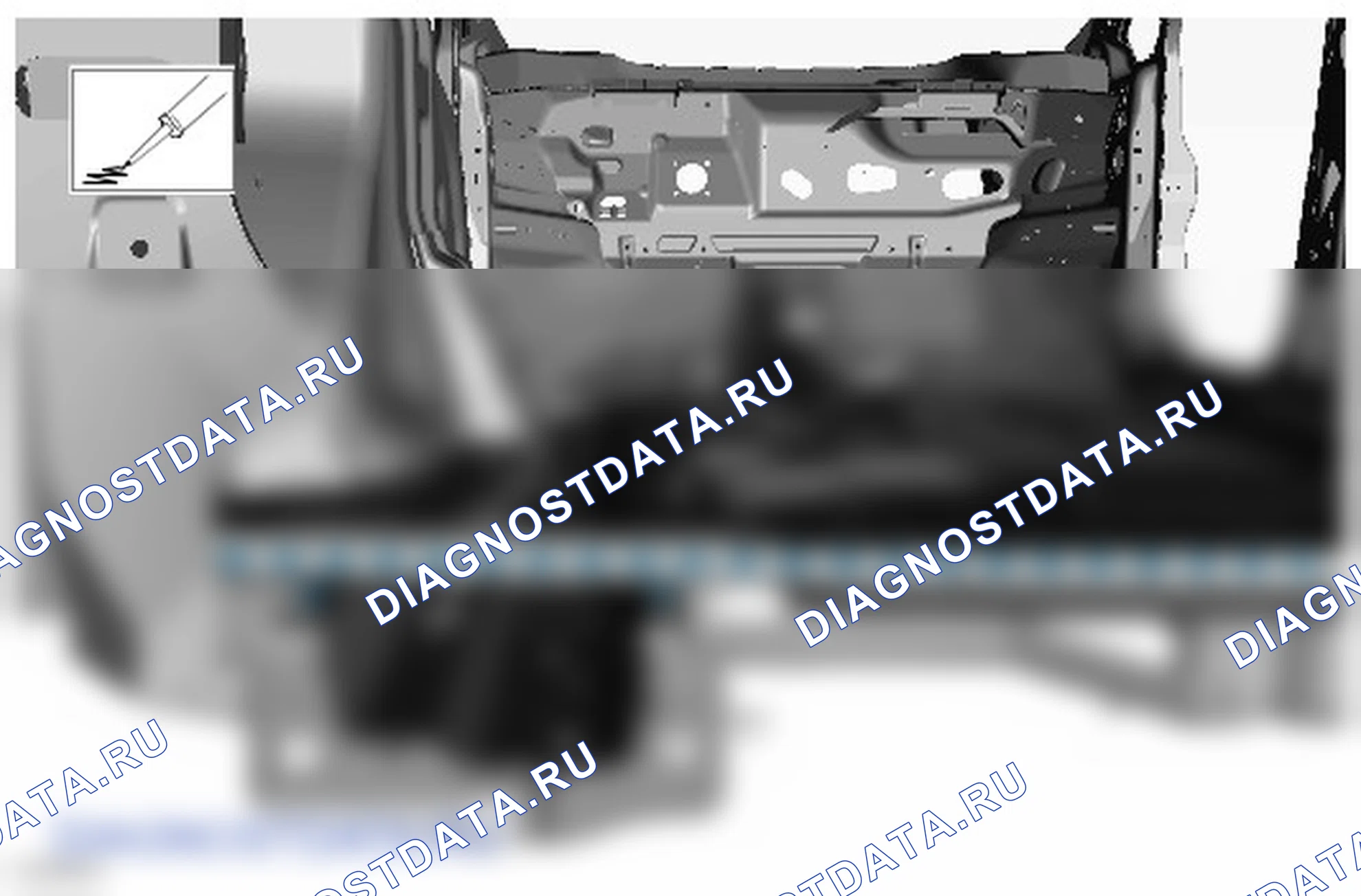 Как снять и установить заднюю панель и усилительный элемент. Ford Galaxy III