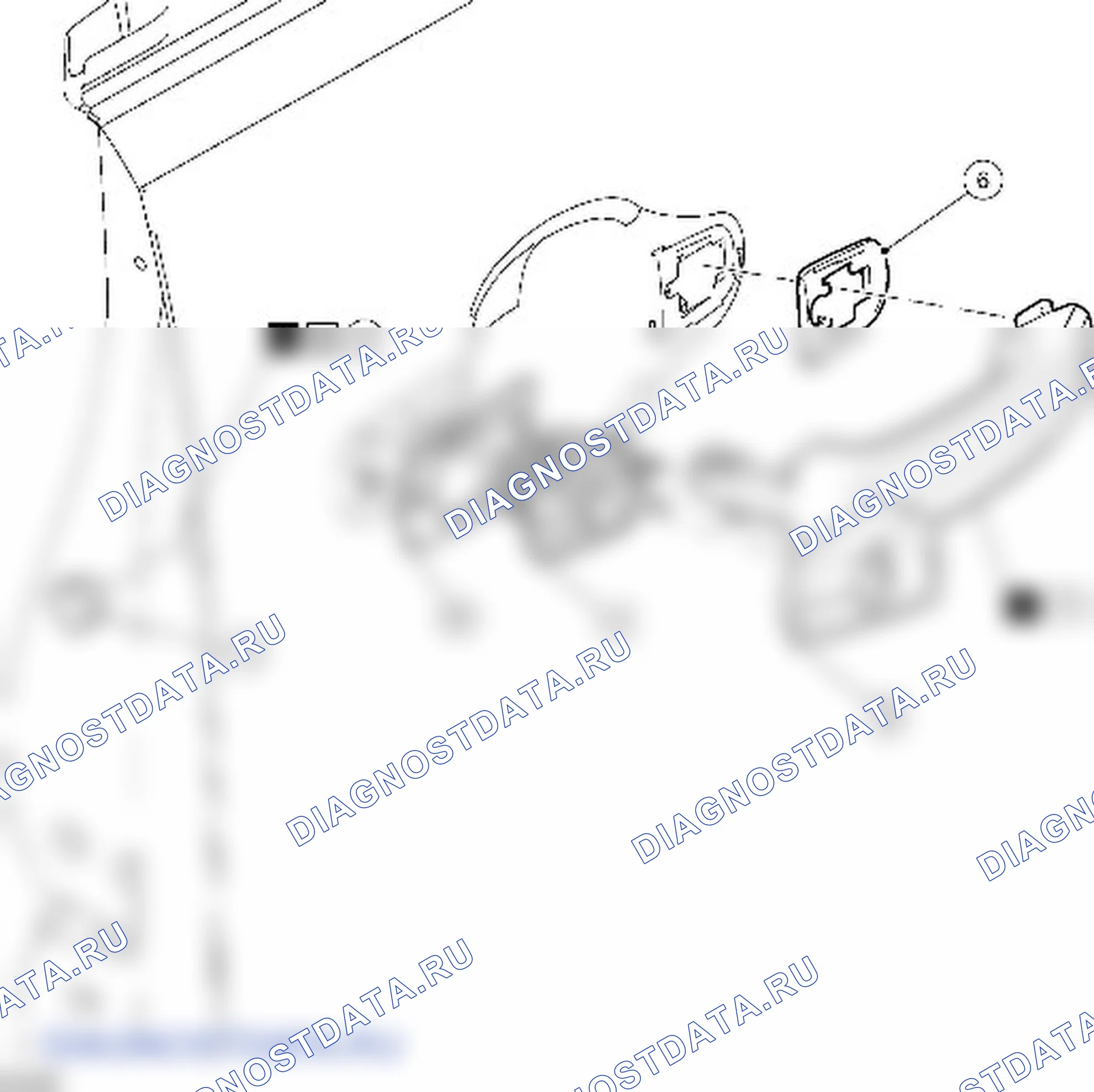 Как снять и установить наружную ручку передней двери. Ford C-MAX I рестайлинг