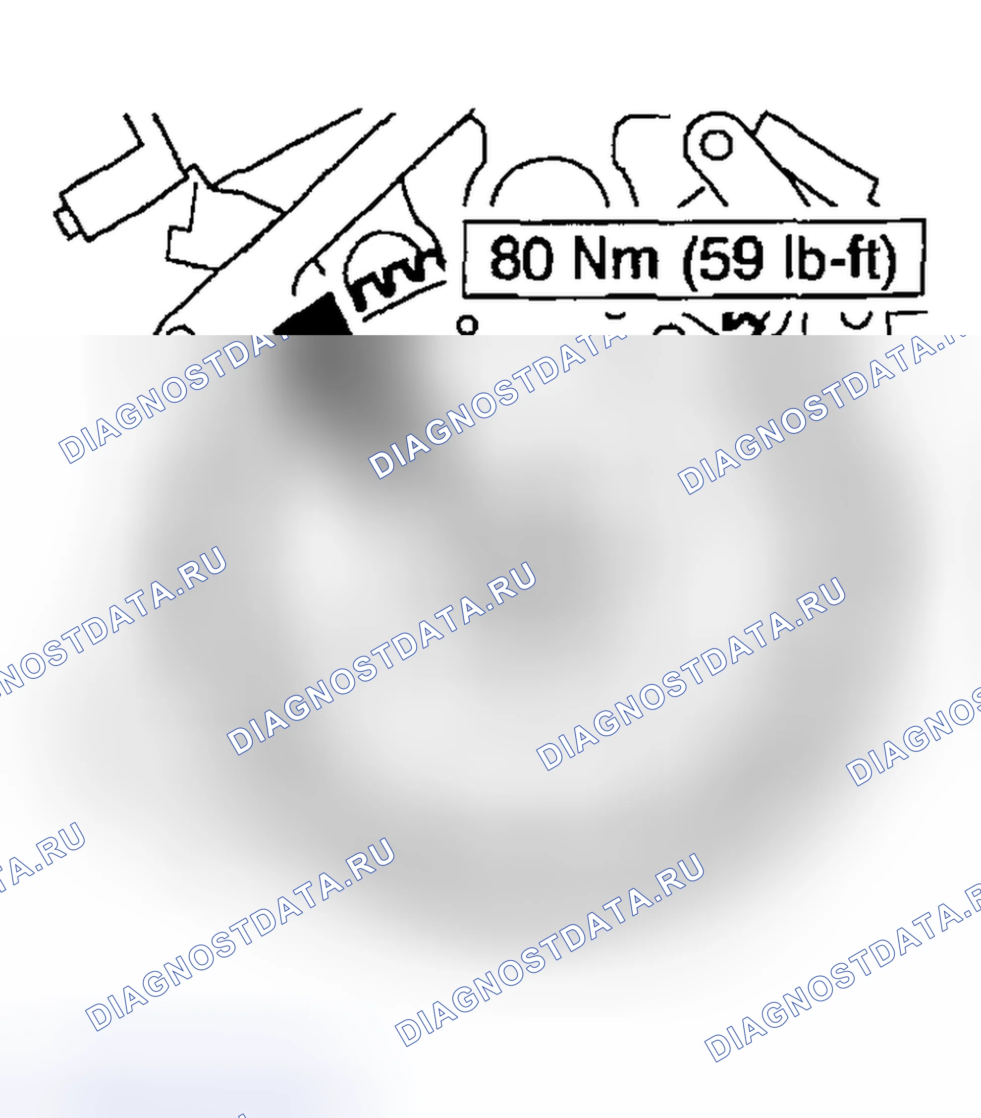 Рис. 304: Демонтаж и монтаж. Hyundai Pony I