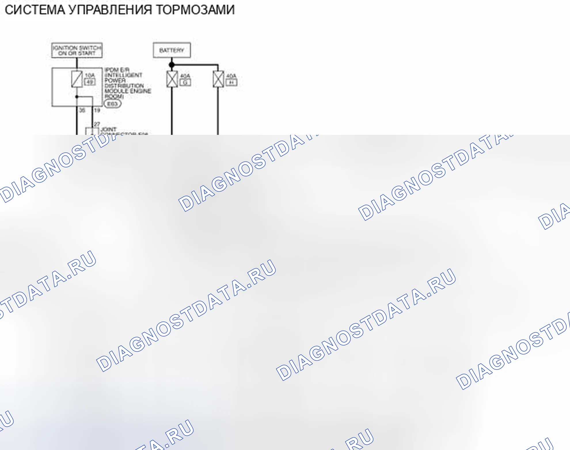 Рис. 8: электросхема. Nissan Altima L33