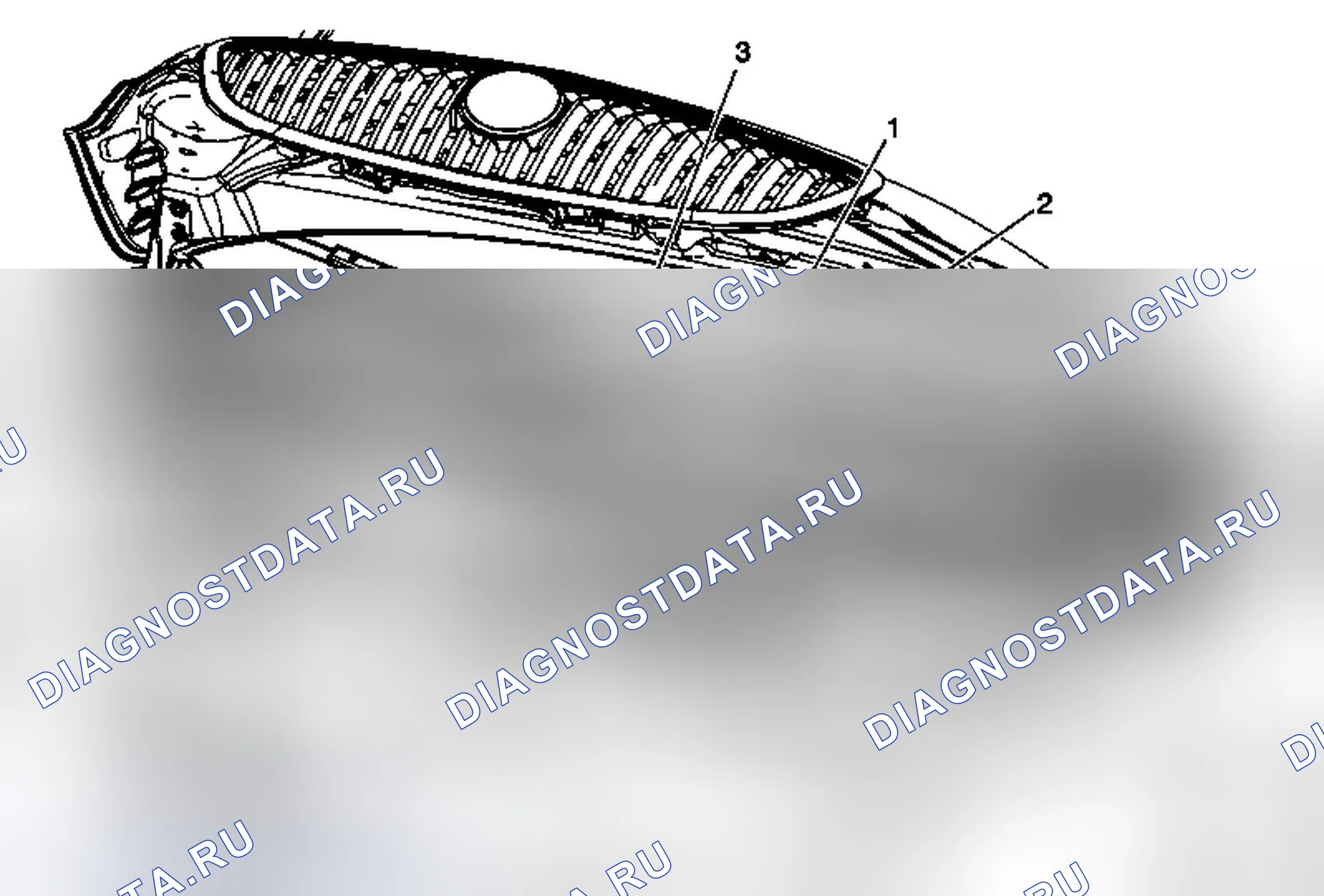 Рис. 15: Замена рычага стеклоочистителя (анклав). Chevrolet Traverse I