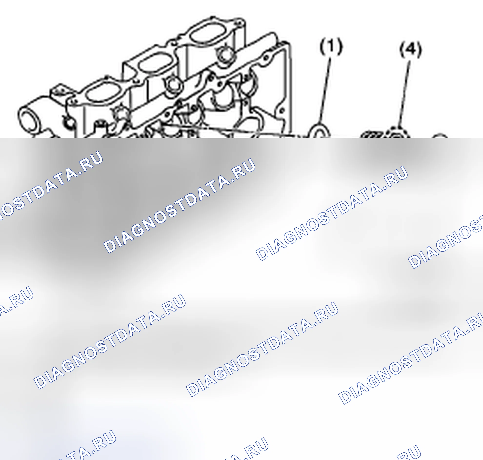 Рис. 562: СБОРКА. Subaru Outback BP рестайлинг
