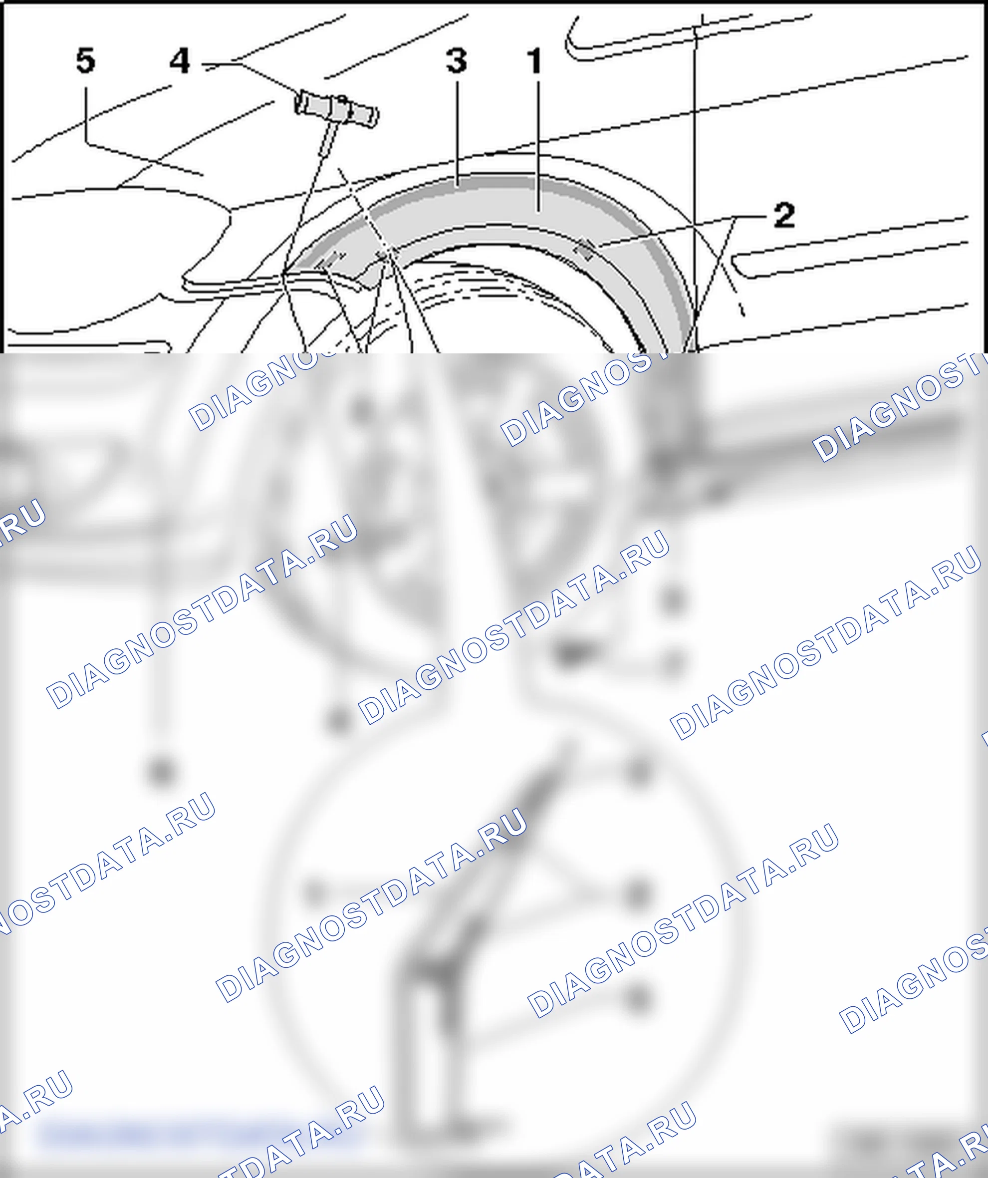 Специальные элементы Cross Touran. Volkswagen Touran I