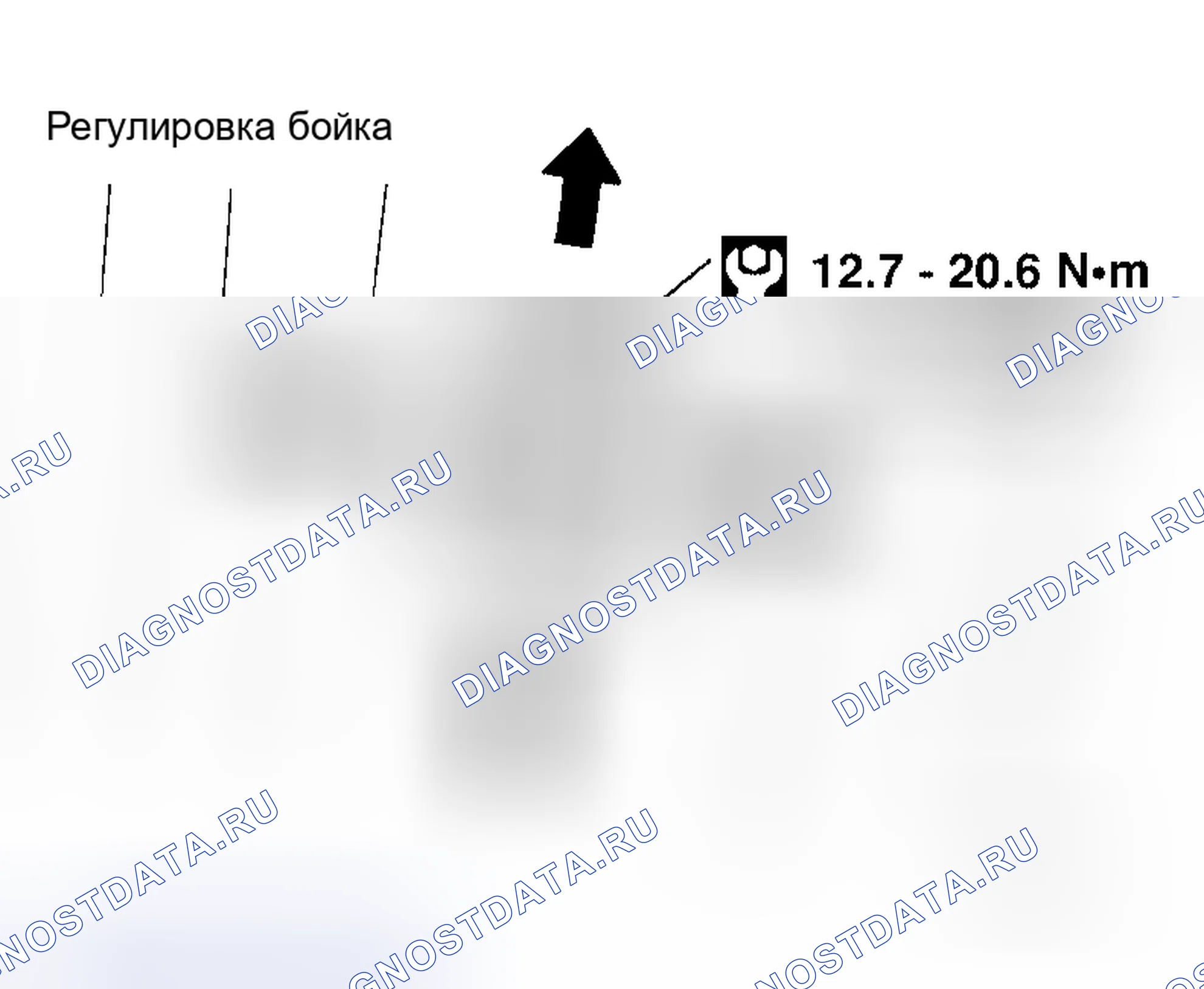 Рис. 28: РЕГУЛИРОВКА БОЙКОВ. Honda Rafaga I