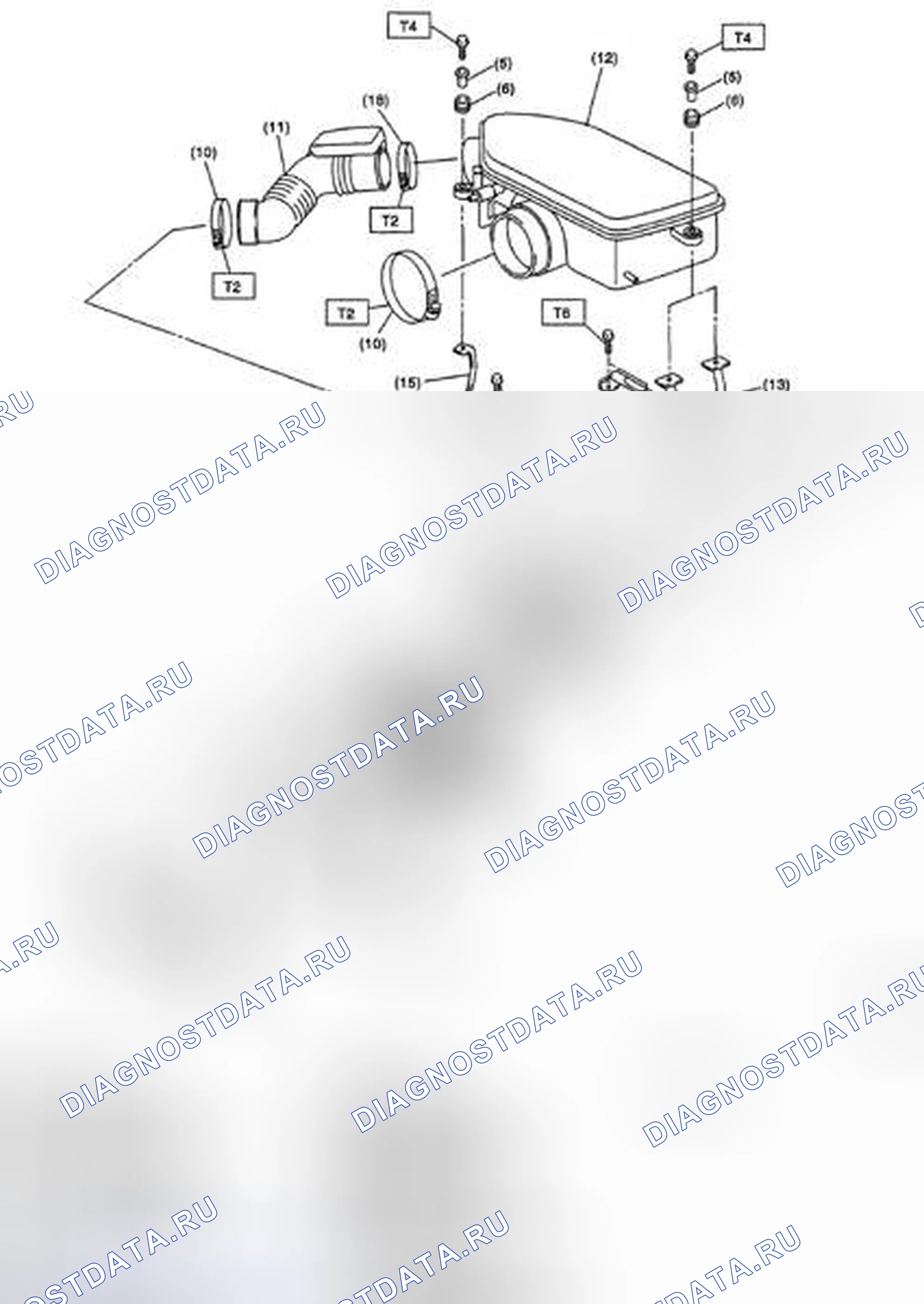 Рис. 289: КОМПОНЕНТ. Subaru Impreza GH
