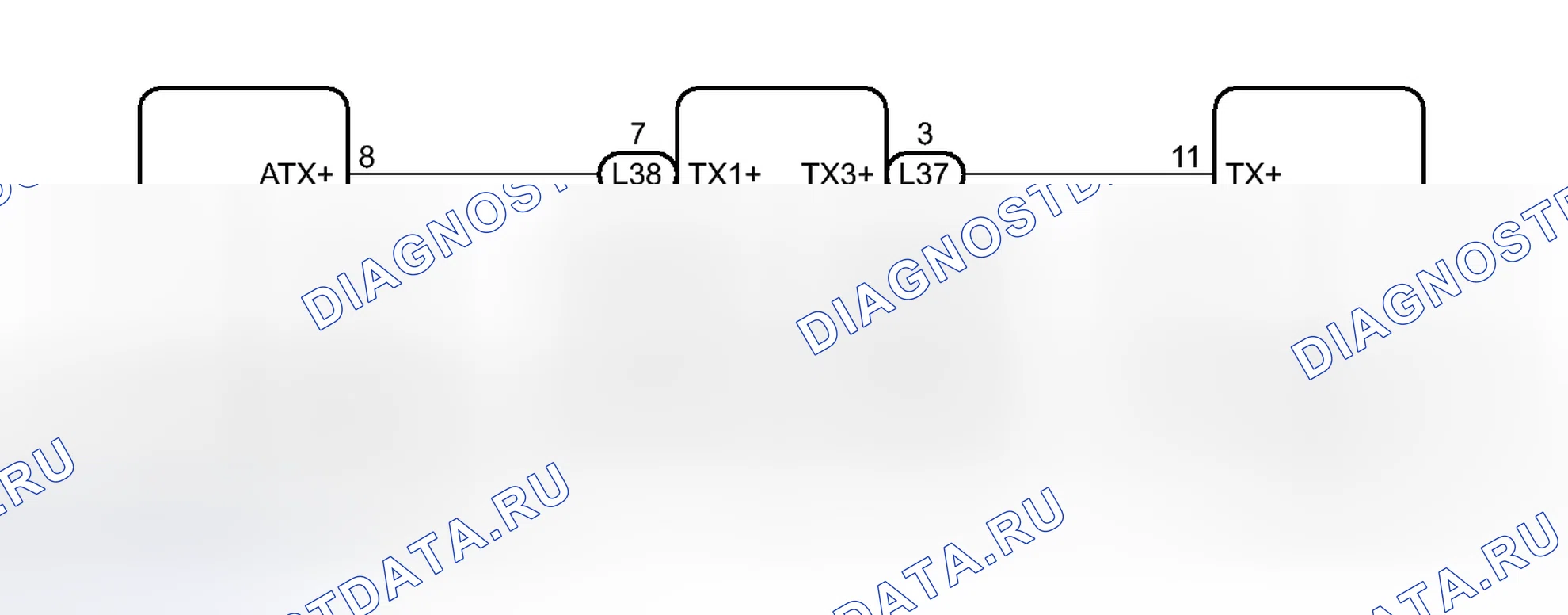 Рис. 231: электросхема. Toyota Prius V I