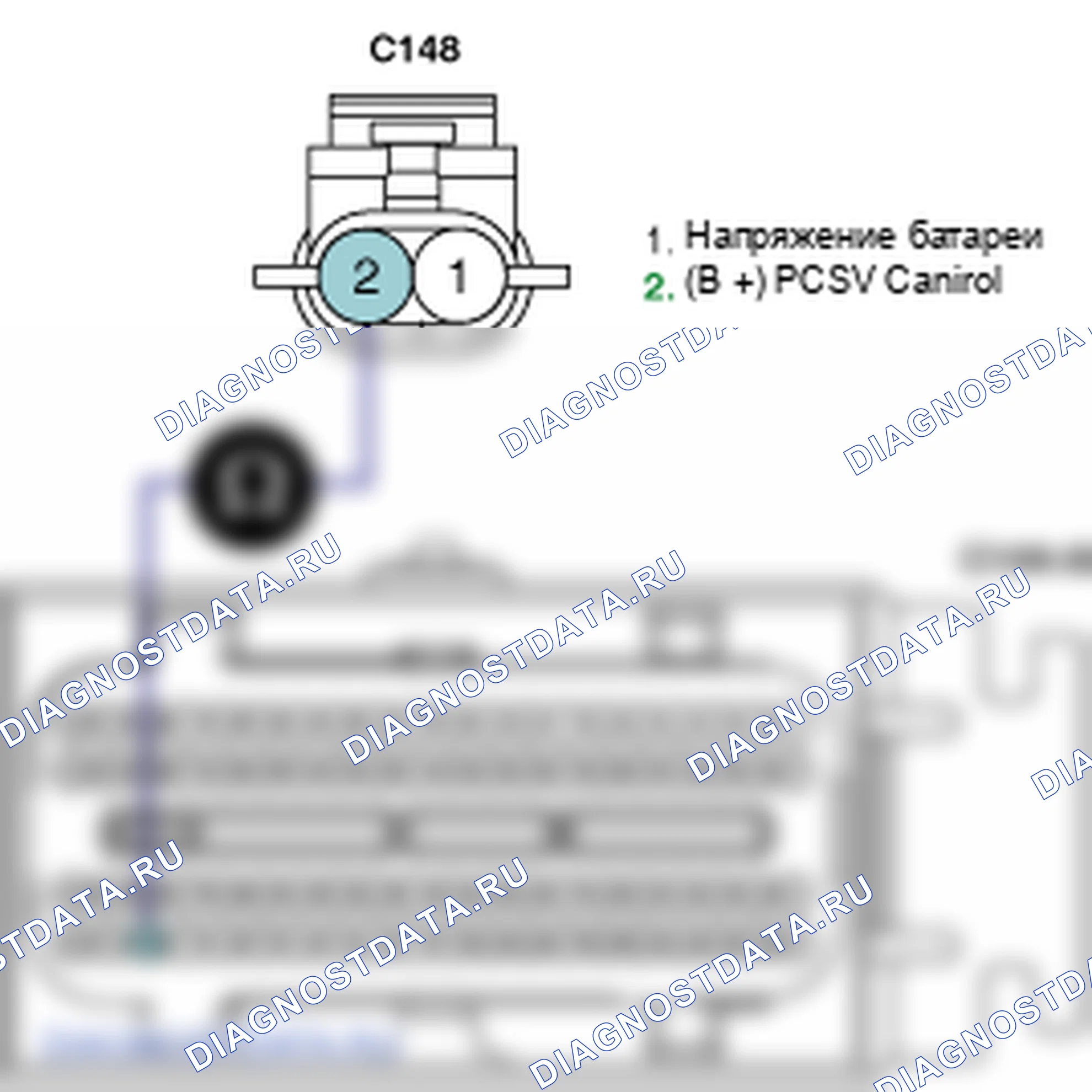Контроль проводов — P0444. Kia Sorento BL