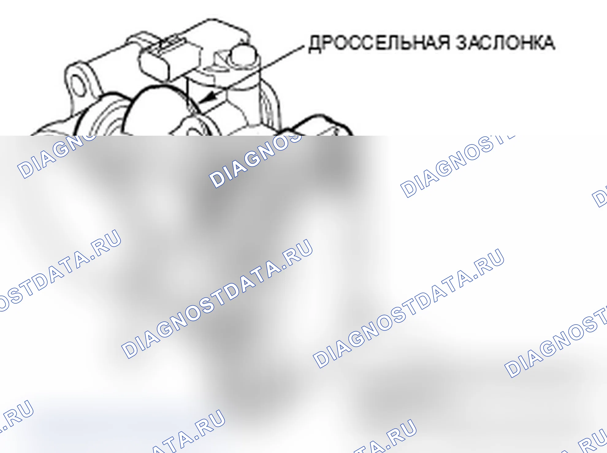 Рис. 38: Корпус дроссельной заслонки. Acura TL III рестайлинг