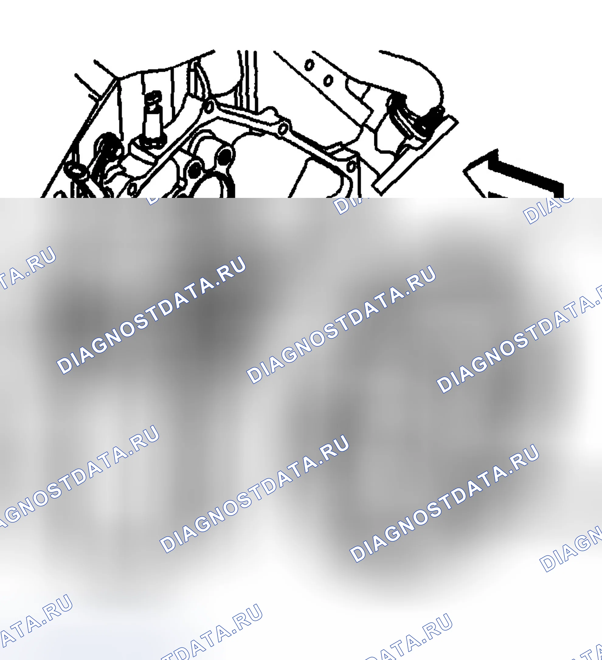 Рис. 1203: Снятие маховика двигателя (C / K / C3500HD с A / T). Chevrolet Silverado 2500 