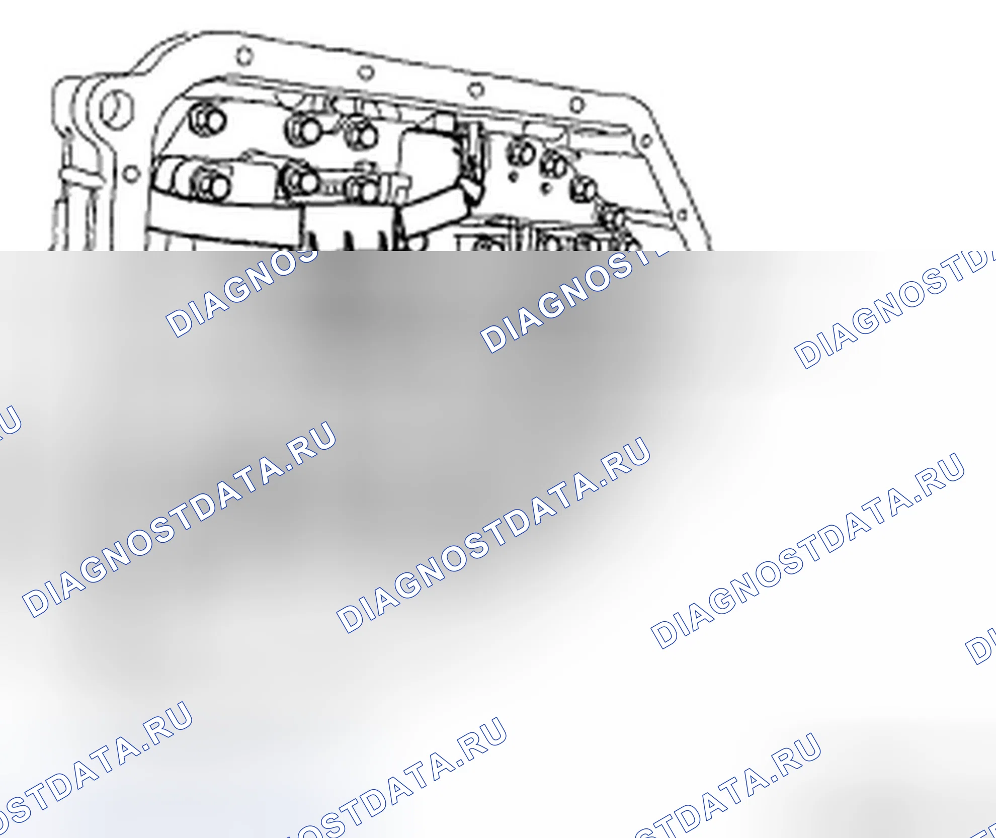 Рис. 141: Идентификация соединителя основного жгута корпуса клапана. Hyundai Elantra IV