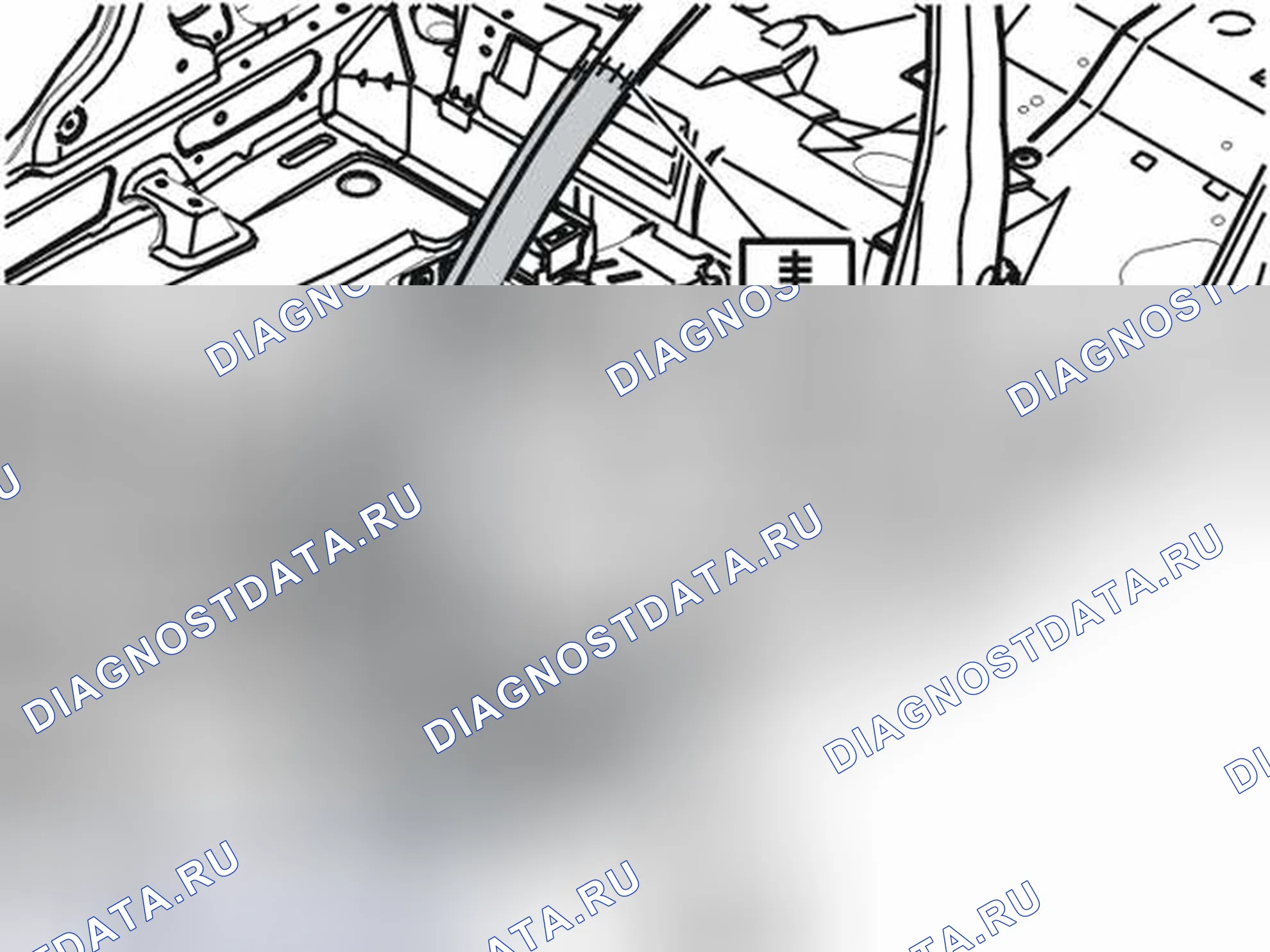 Рис. 107: УСТАНОВКА A-POST. Volvo V50 I рестайлинг