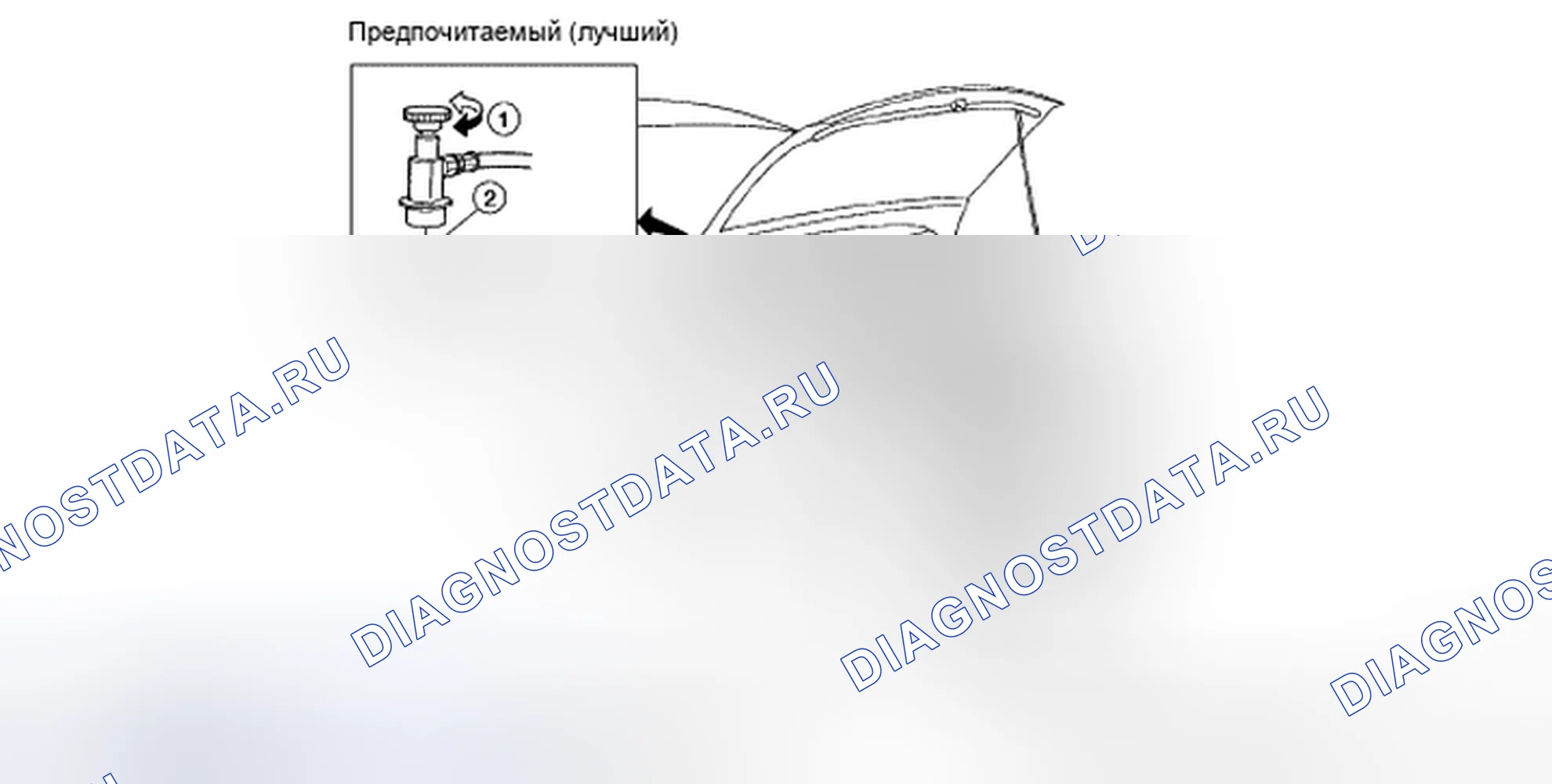 Рис. 131: Выпуск хладагента. Honda S660 I
