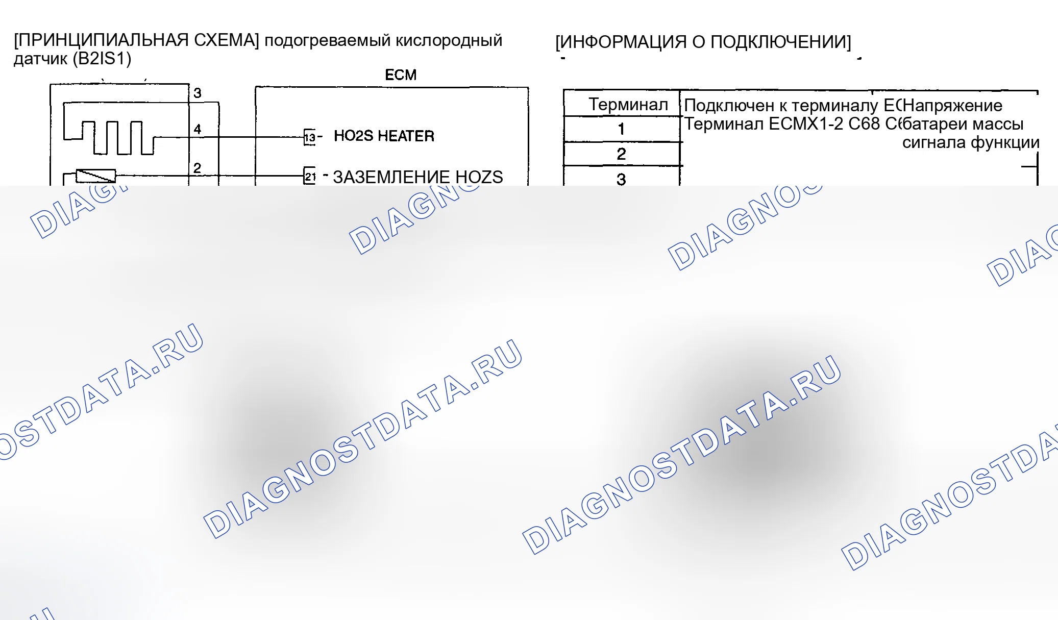 Рис. 330: ПРИНЦИПИАЛЬНАЯ СХЕМА. Kia Sportage II