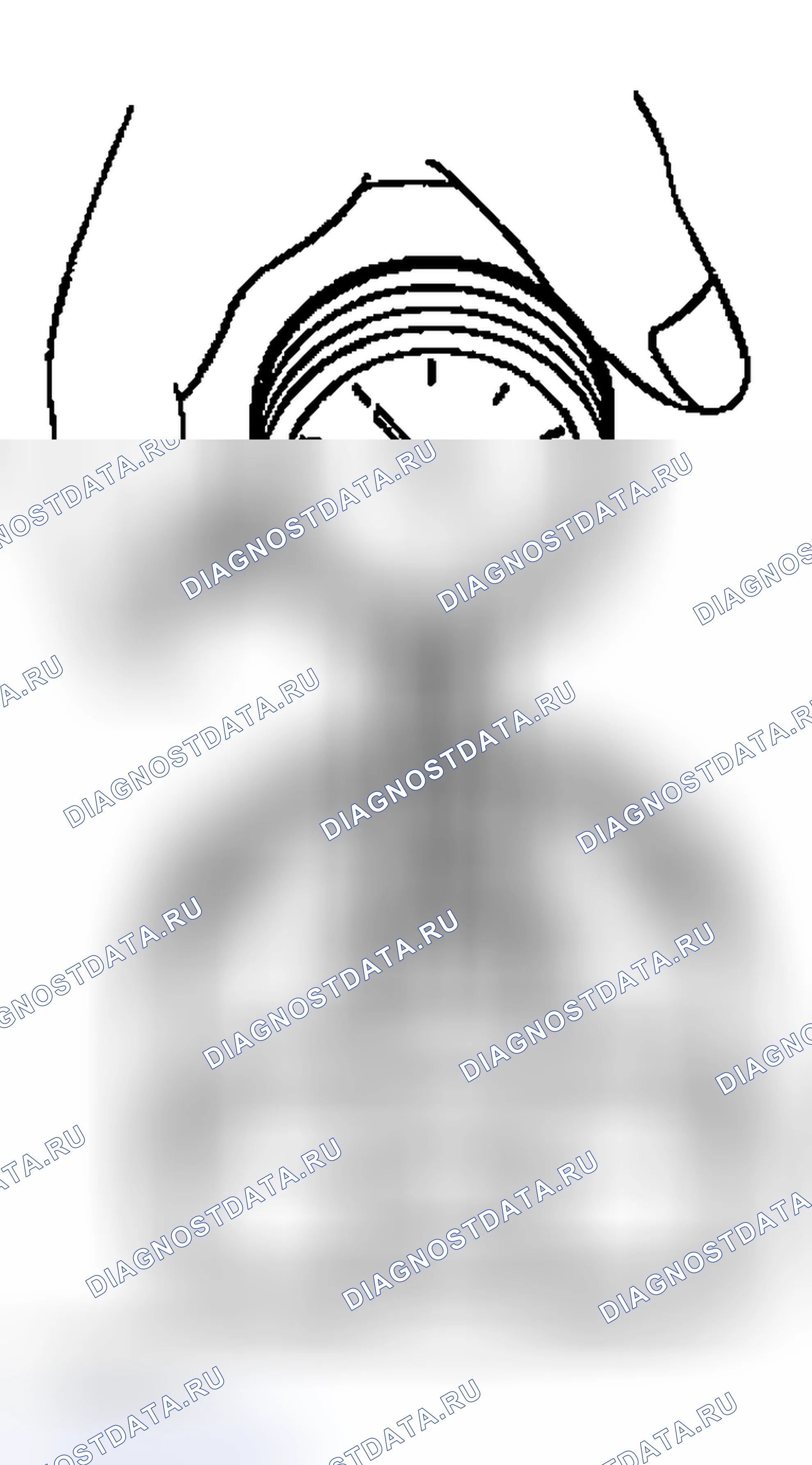 Рис. 562: ПОРШЕНЬ И ПОРШНЕВОЙ ПАЛЕЦ. Hyundai Creta II
