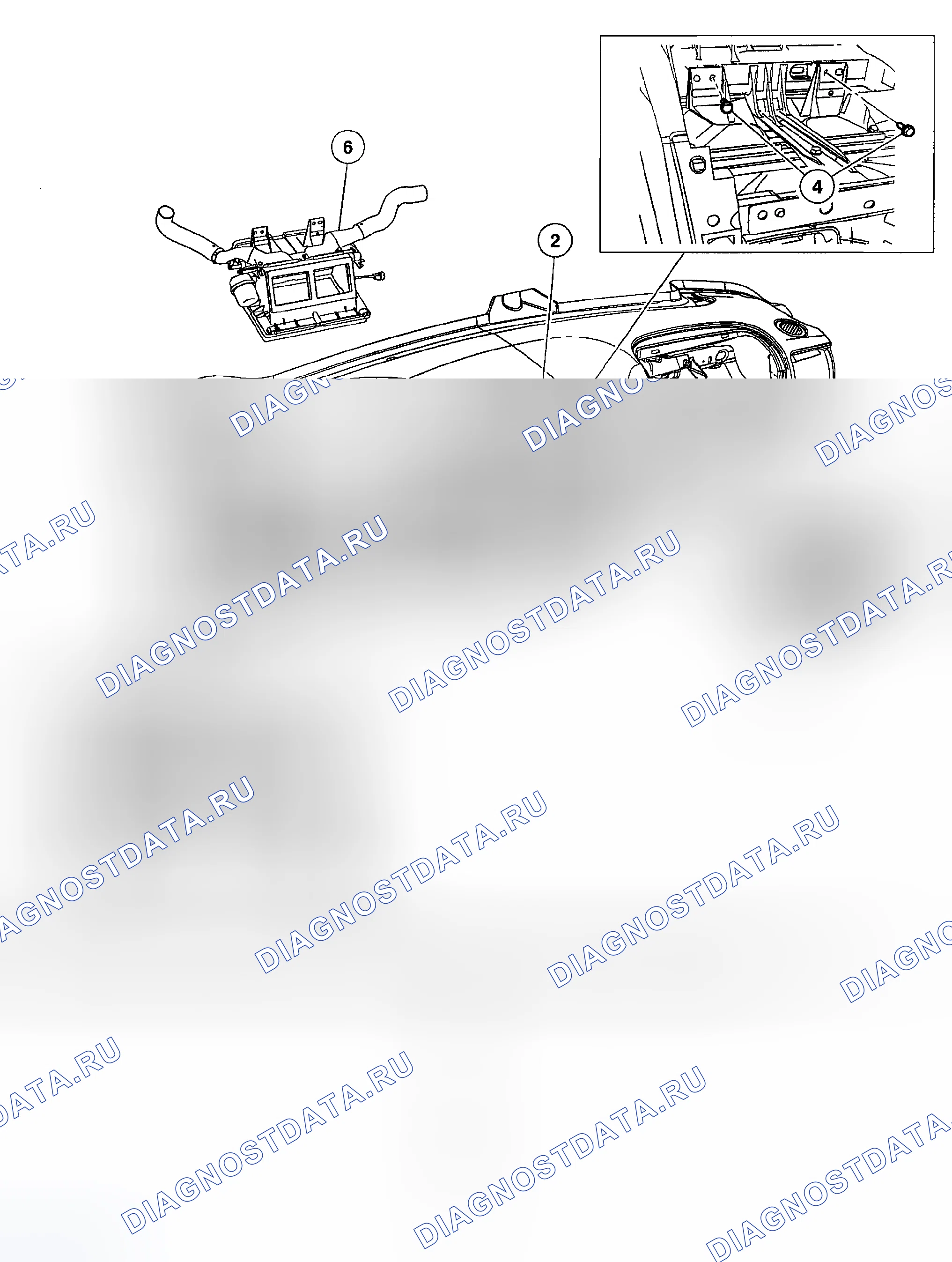 Рис. 119: Демонтаж и монтаж. Hyundai Nexo I