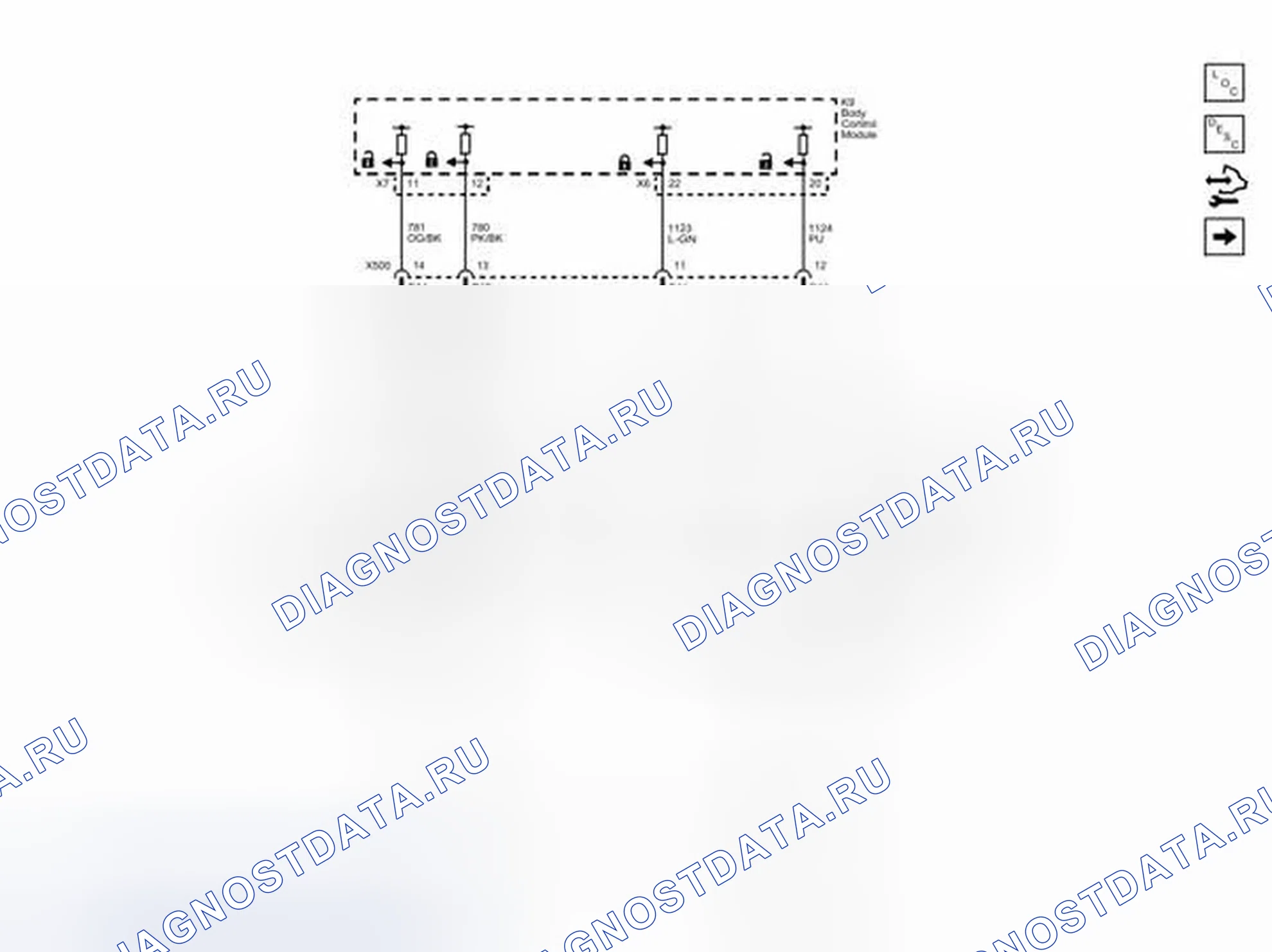 Рис. 10: Схемы подключения коммутаторов. Chevrolet Captiva I рестайлинг 2