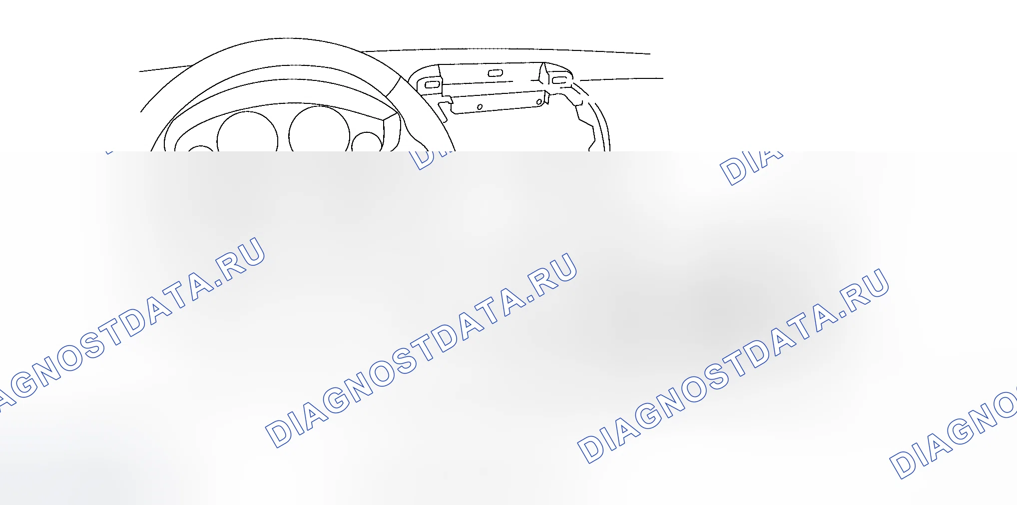 Рис. 67: КРЫШКА КЛАСТЕРА D. Honda Jazz I
