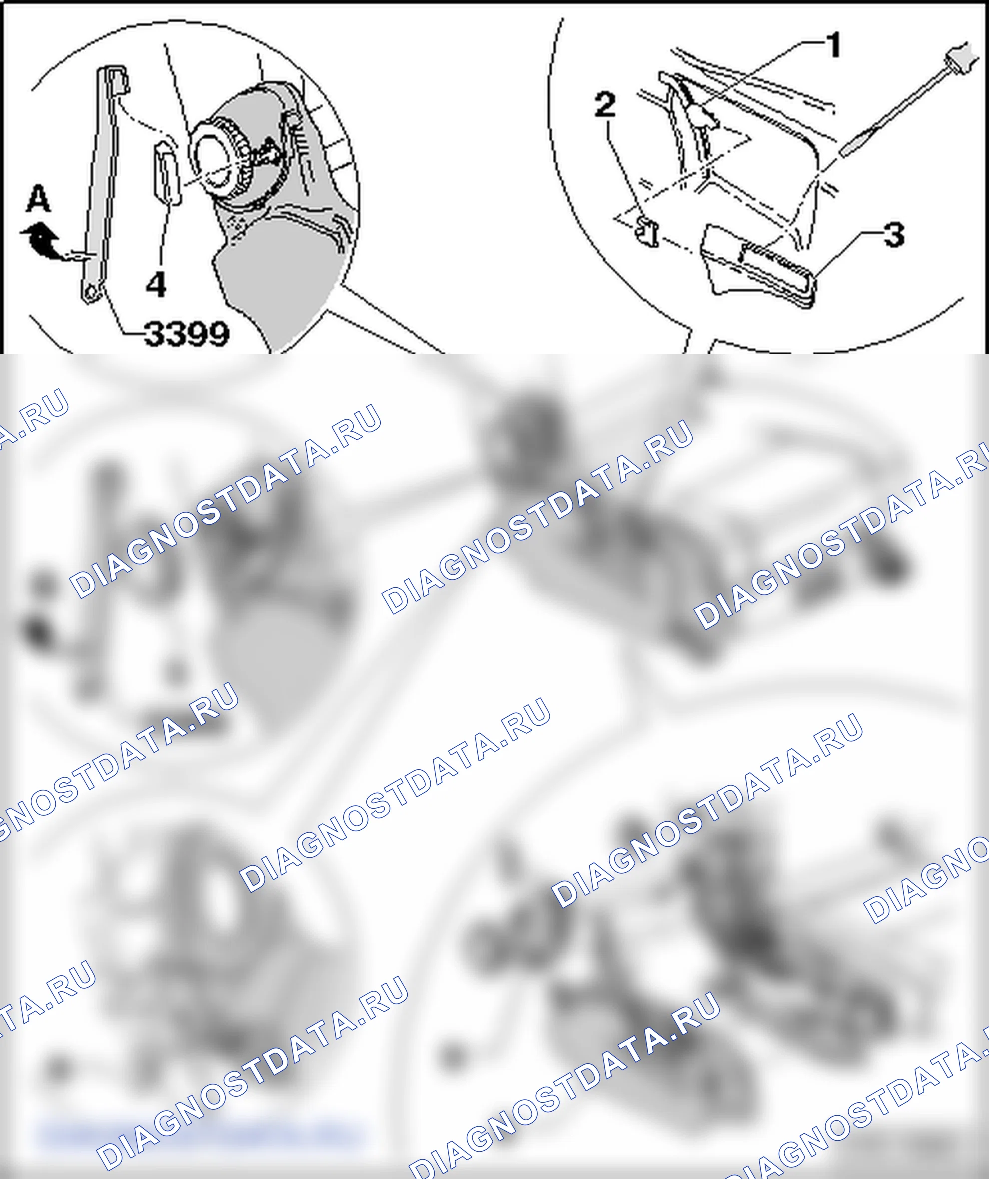 Передние сиденья. Volkswagen Golf Mk5