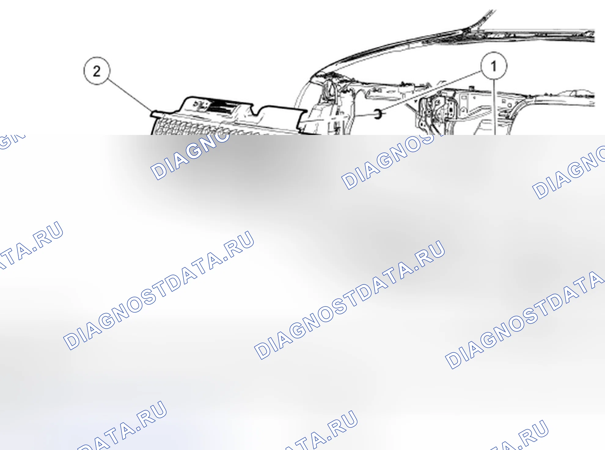 Рис. 7: Решетка радиатора - Escape. Hyundai Matrix I рестайлинг