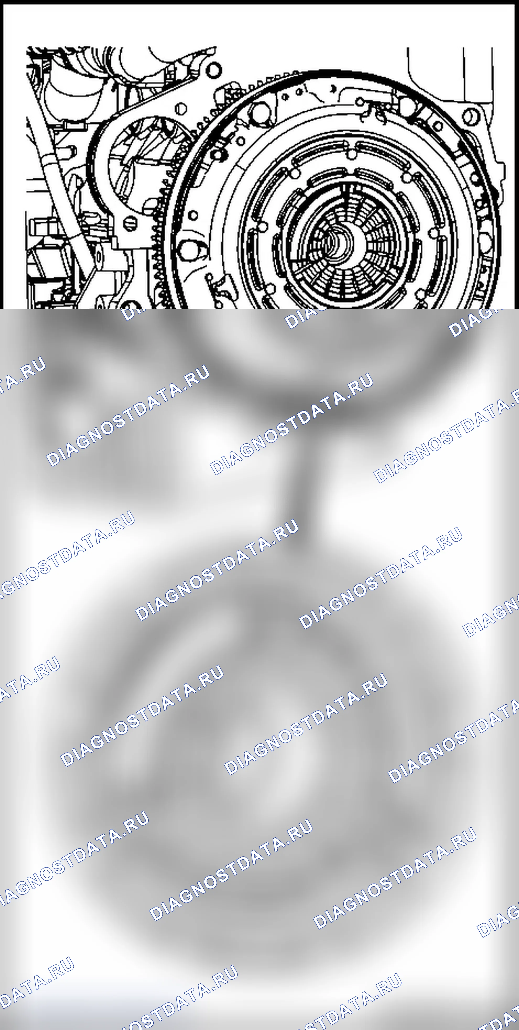 Замена нажимного диска и диска сцепления. Opel Antara I рестайлинг