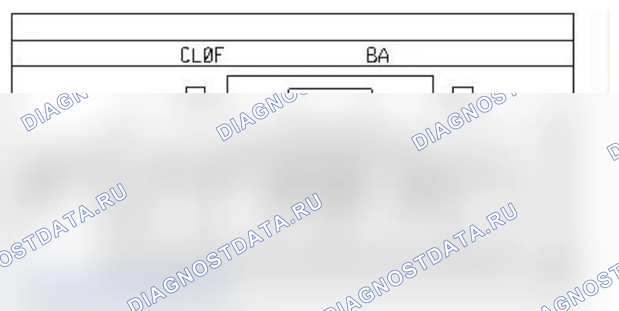 Распиновка разъёма 213 — Пер. плафон. Renault Modus I