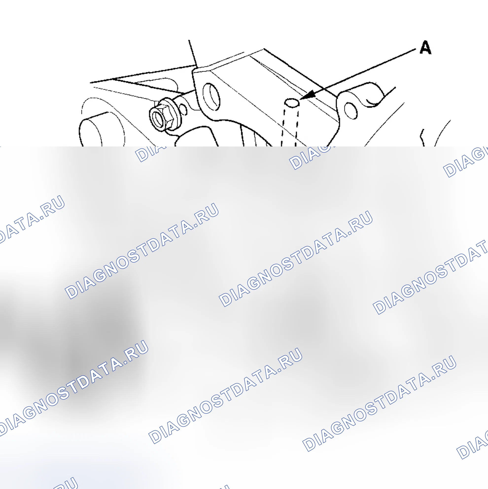 Рис. 2: Проверка водяного насоса. Honda Ridgeline I