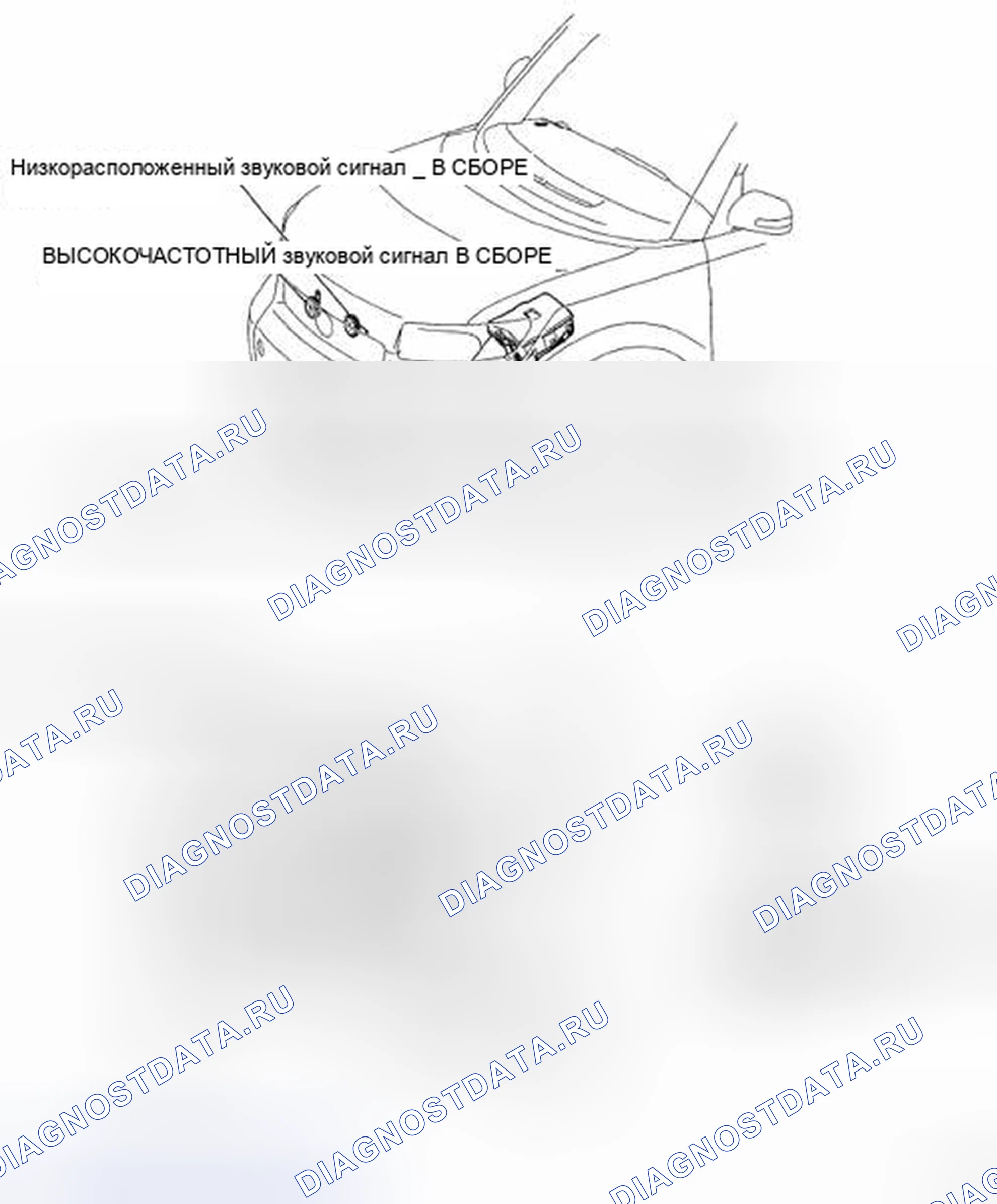 Рис. 1: РАСПОЛОЖЕНИЕ ДЕТАЛЕЙ. Kia Soul II рестайлинг