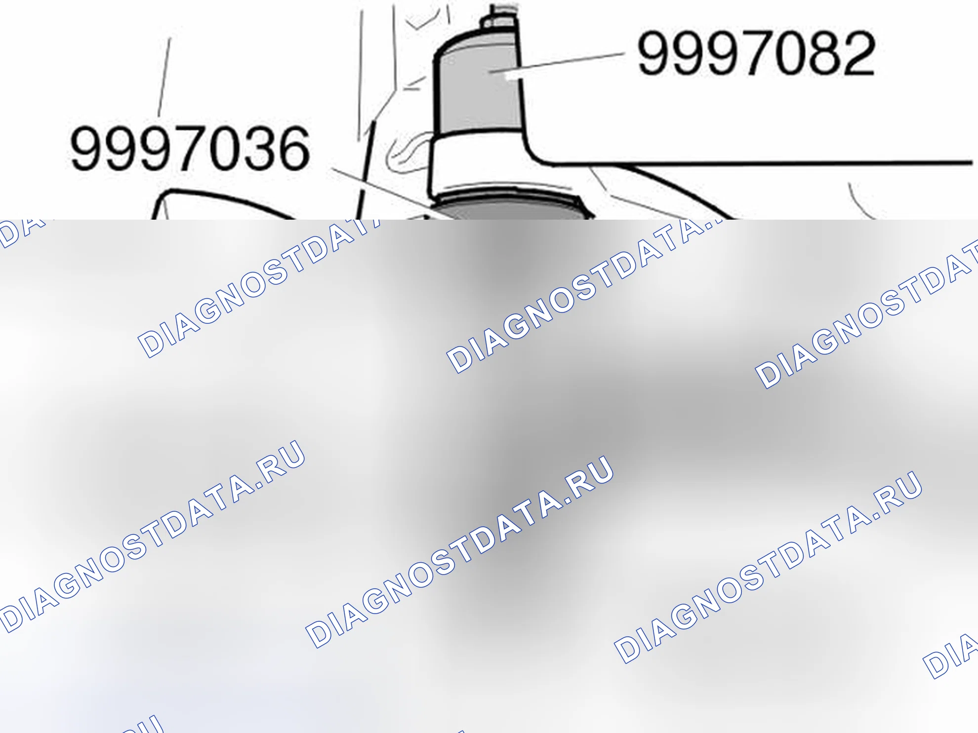 Рис. 192: Снятие втулки. Volvo V70 II