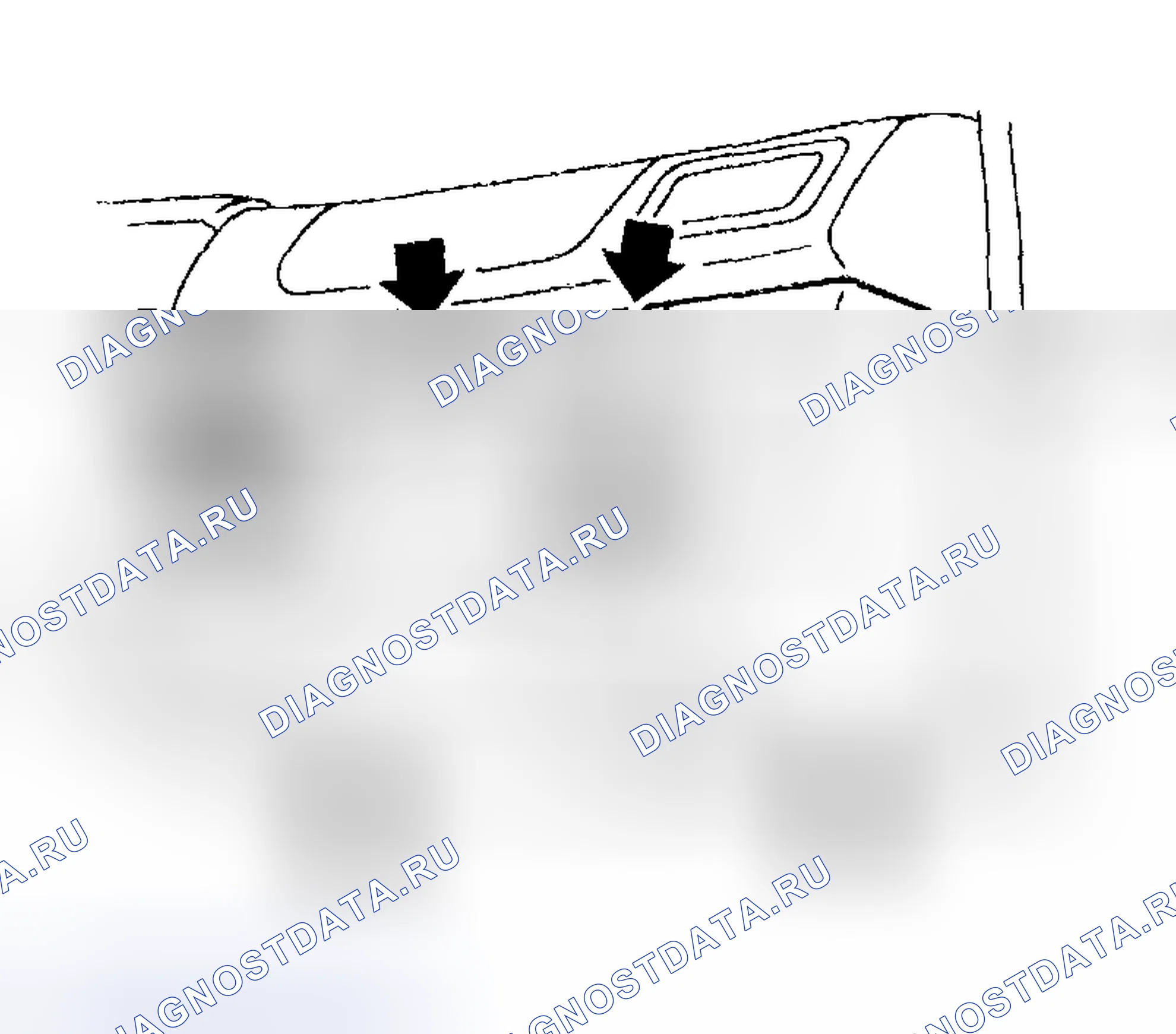 Рис. 18: Снятие перчаточного ящика. Subaru Impreza GD/GC/GG