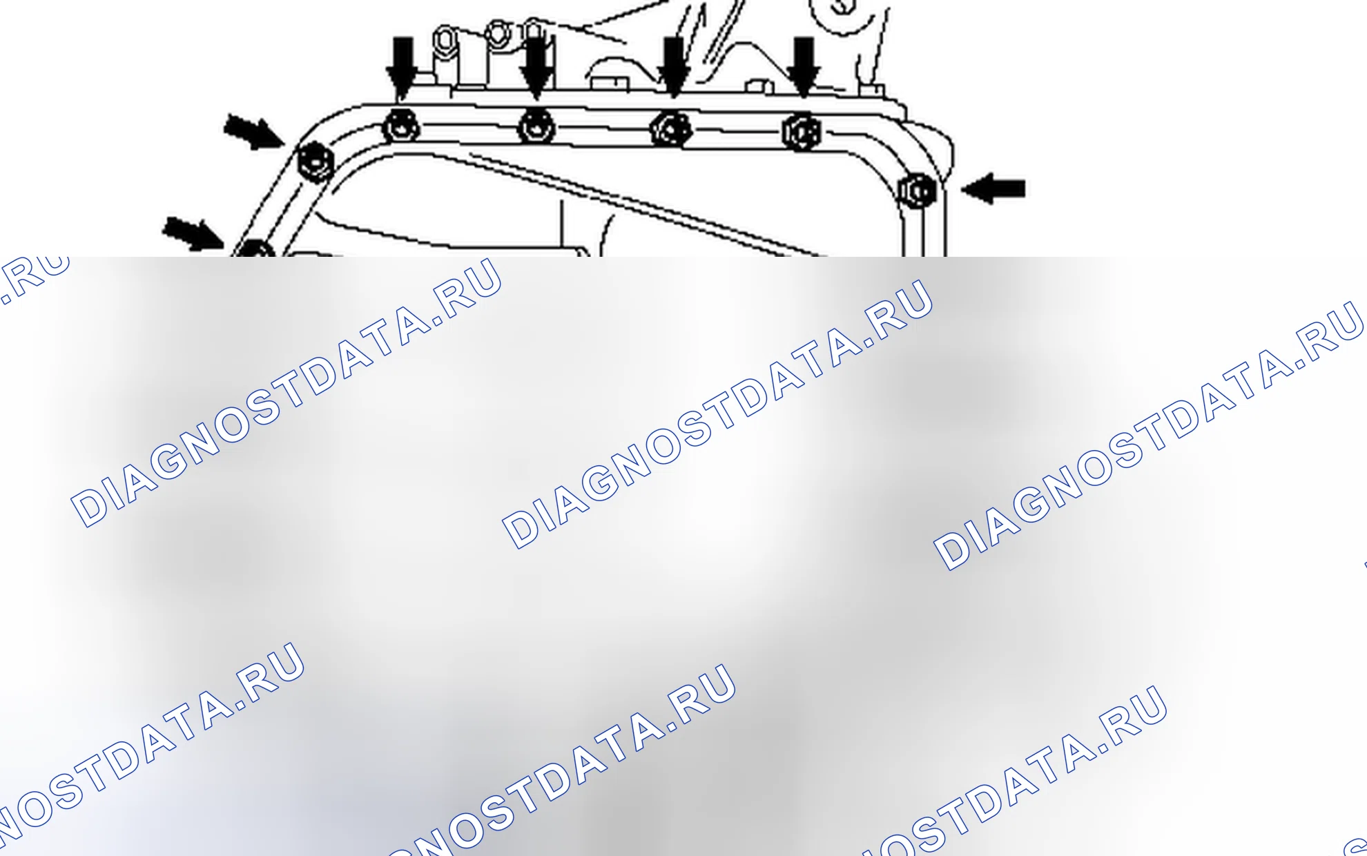Рис. 946: ДЕМОНТАЖ. Toyota RAV4 III рестайлинг