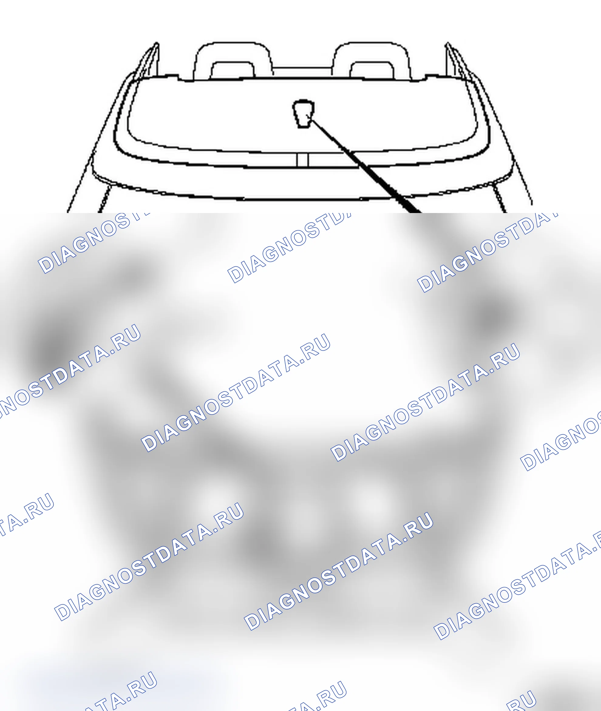 Демонтаж и установка системы навигации (не NCDR 3000) GPS-антенны - модель F67. Opel Astra G