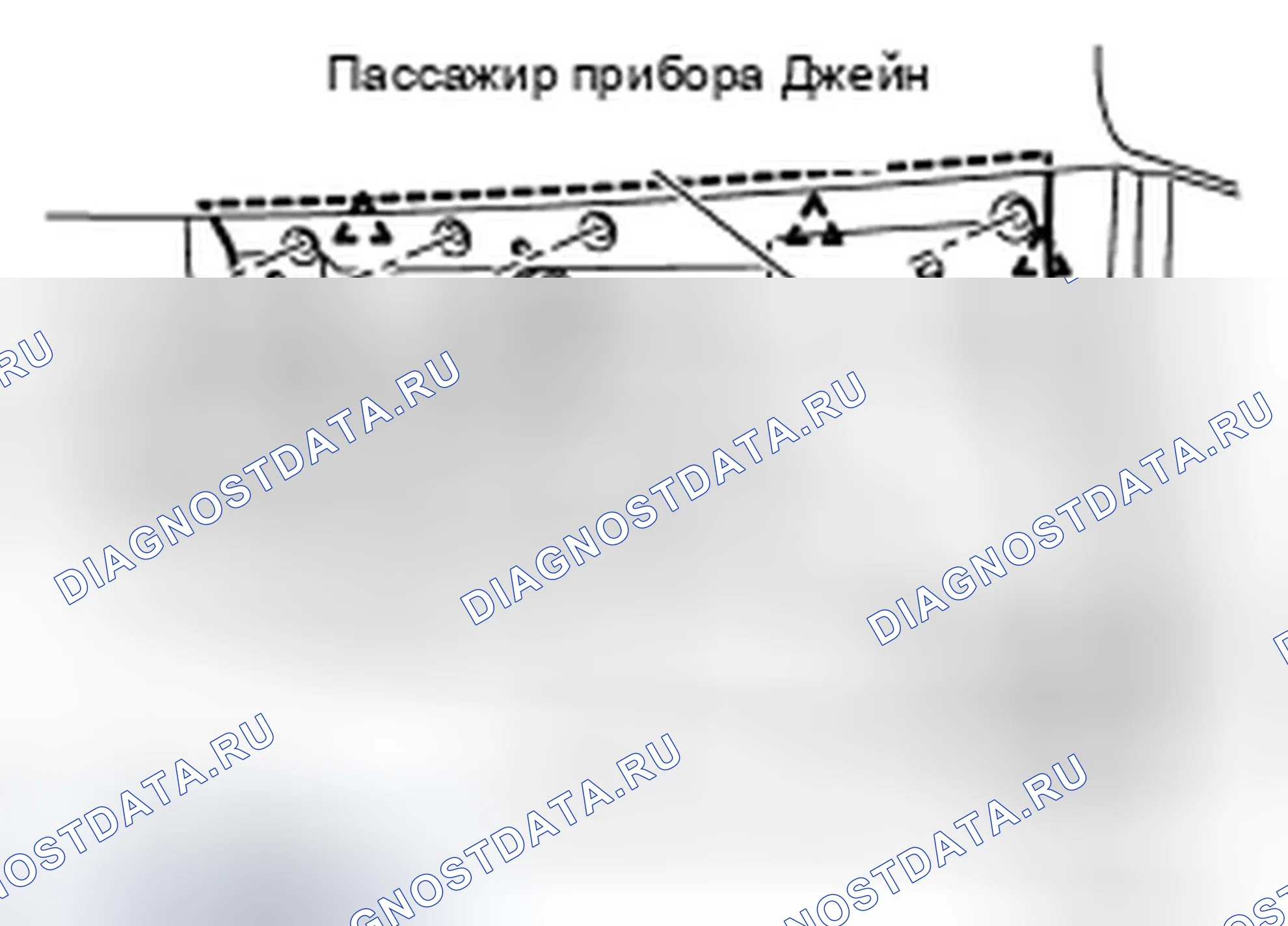 Рис. 13: Нижняя панель идентификации пассажира. Infiniti FX45 I рестайлинг