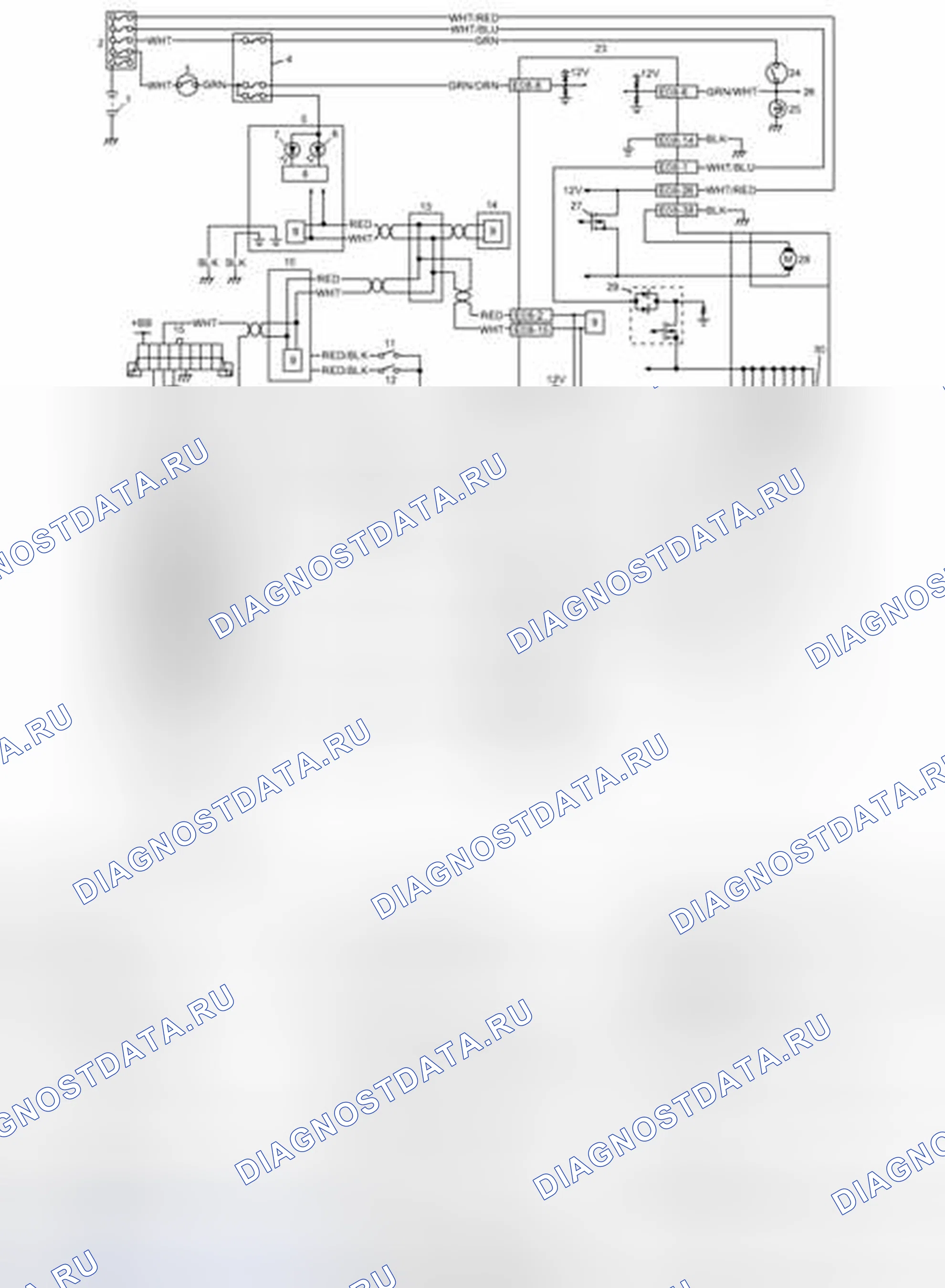 Рис. 52: электросхема ABS. Suzuki SX4 I рестайлинг